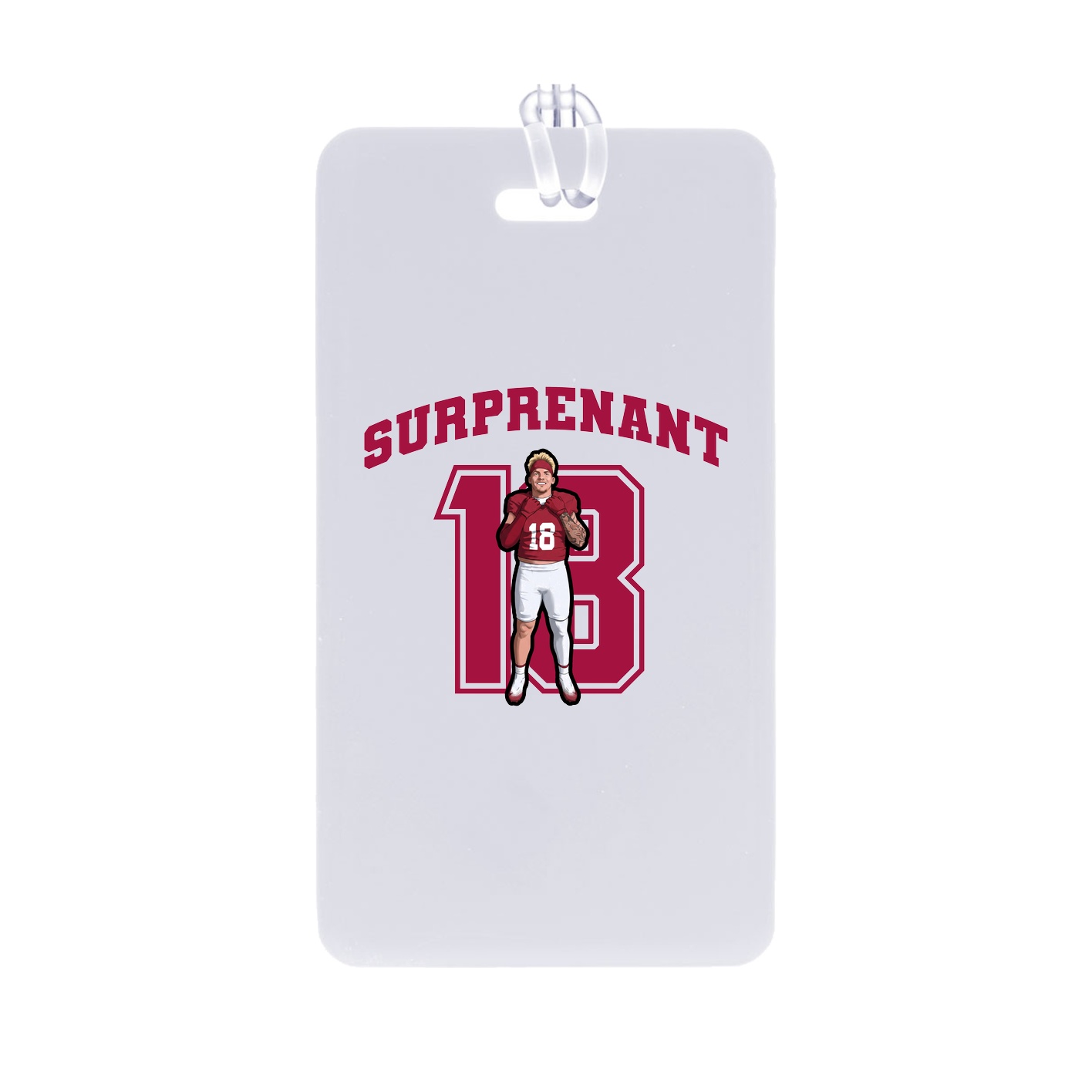 Bag Tag — Number in Classic