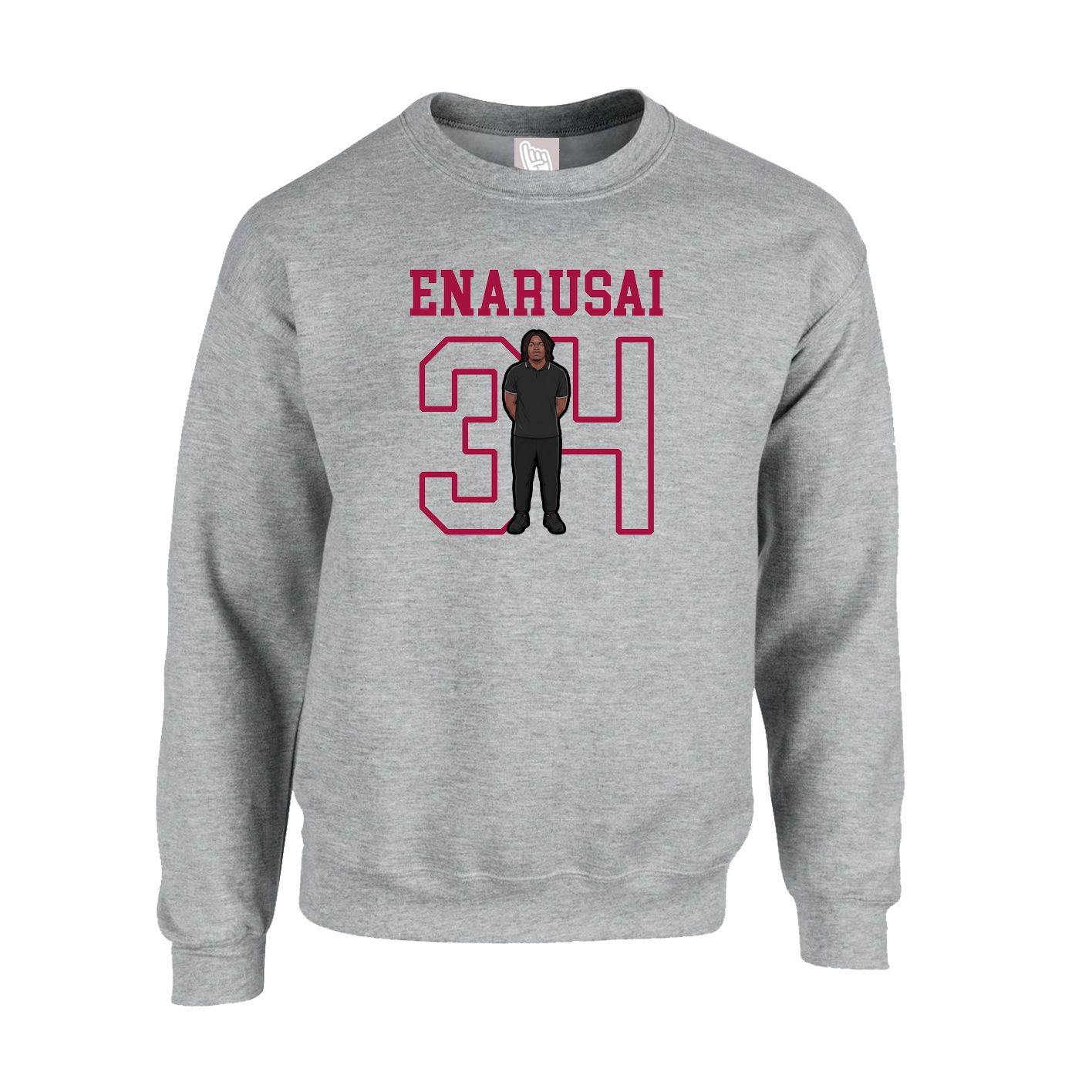 Fleece Crew — Shirsey in Grey