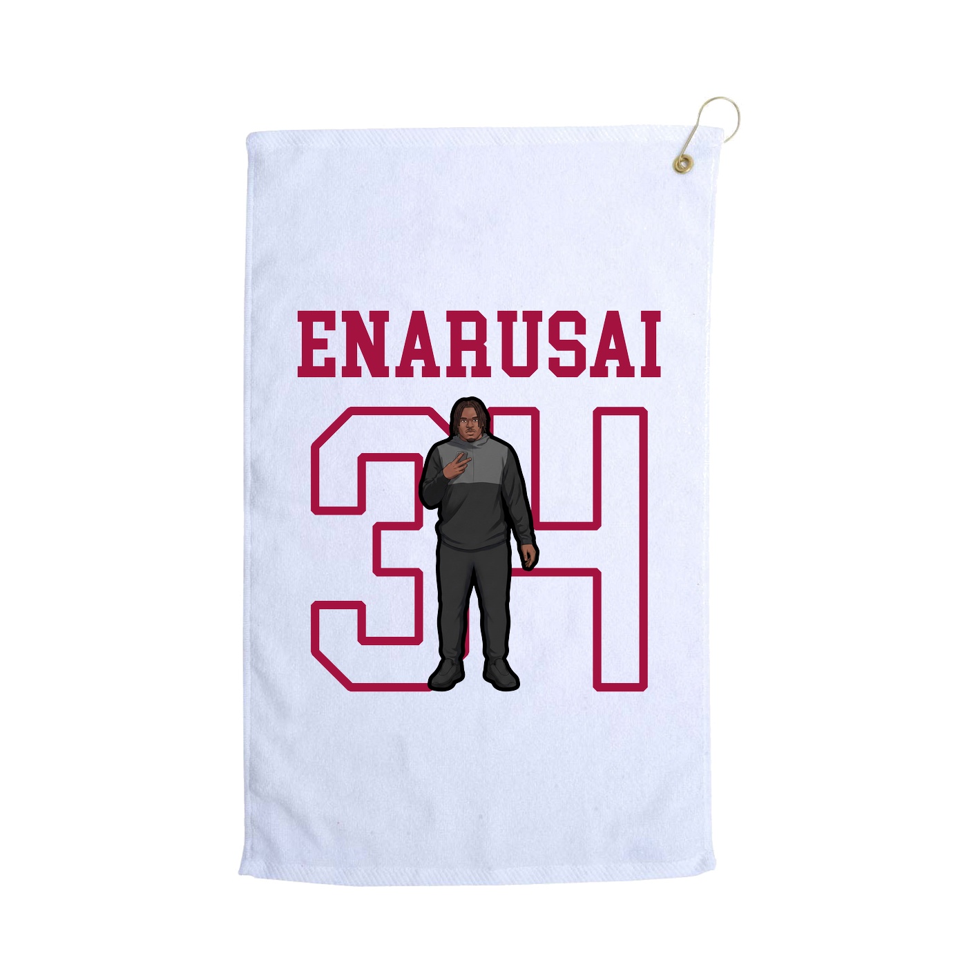 Golf Towel — Shirsey in White