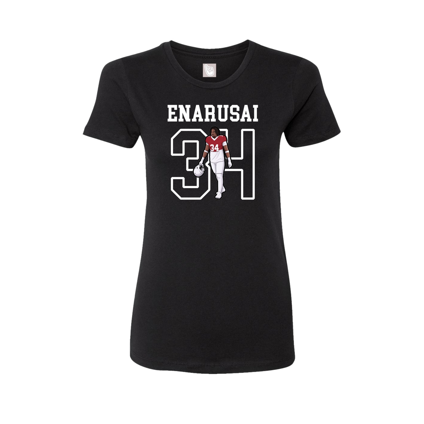 Fitted Women's Tee — Shirsey in Black