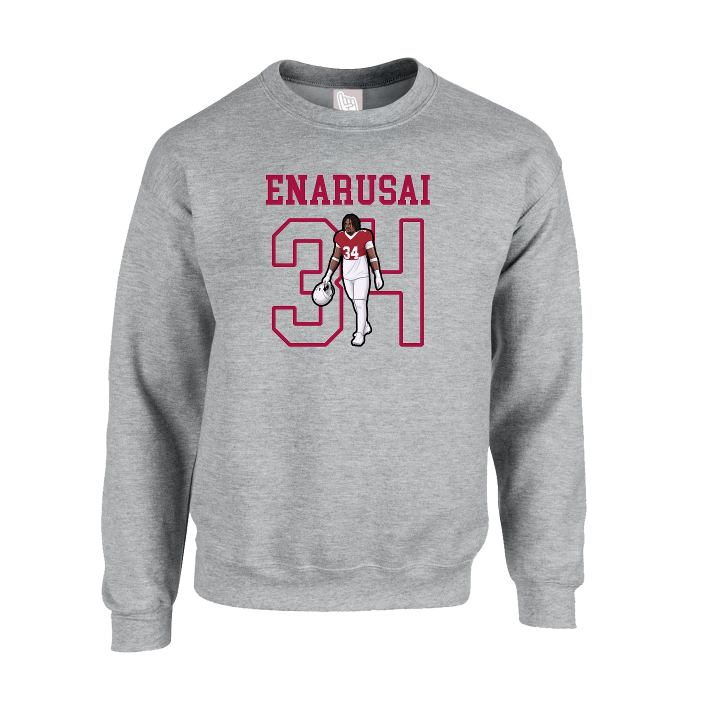 Fleece Crew — Shirsey in Grey