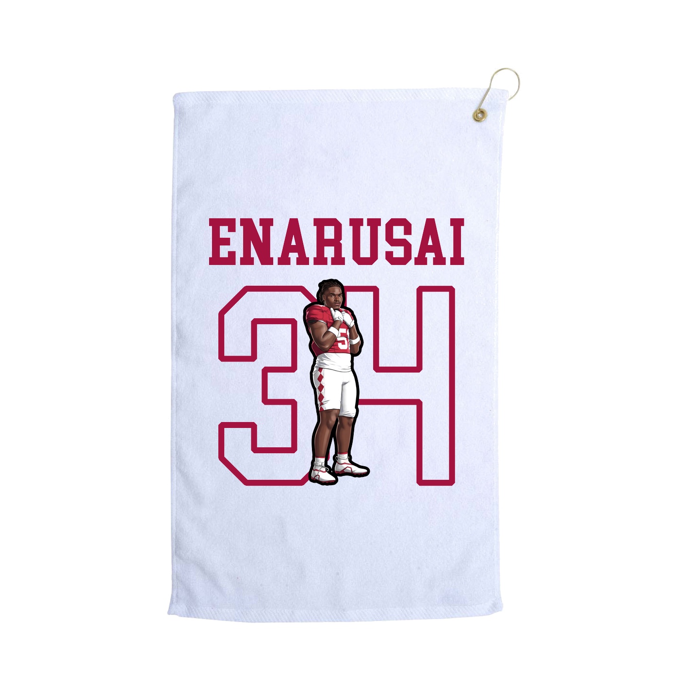 Golf Towel — Shirsey in White