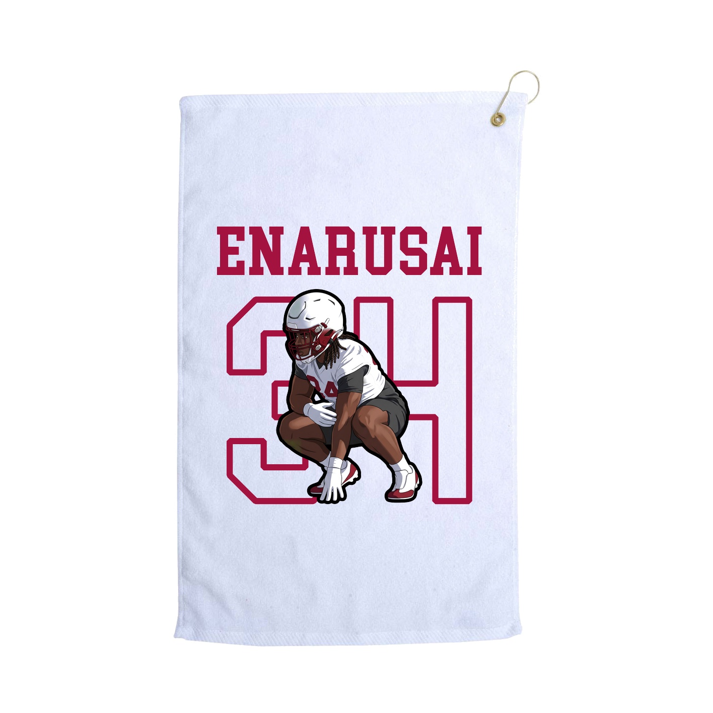 Golf Towel — Shirsey in White