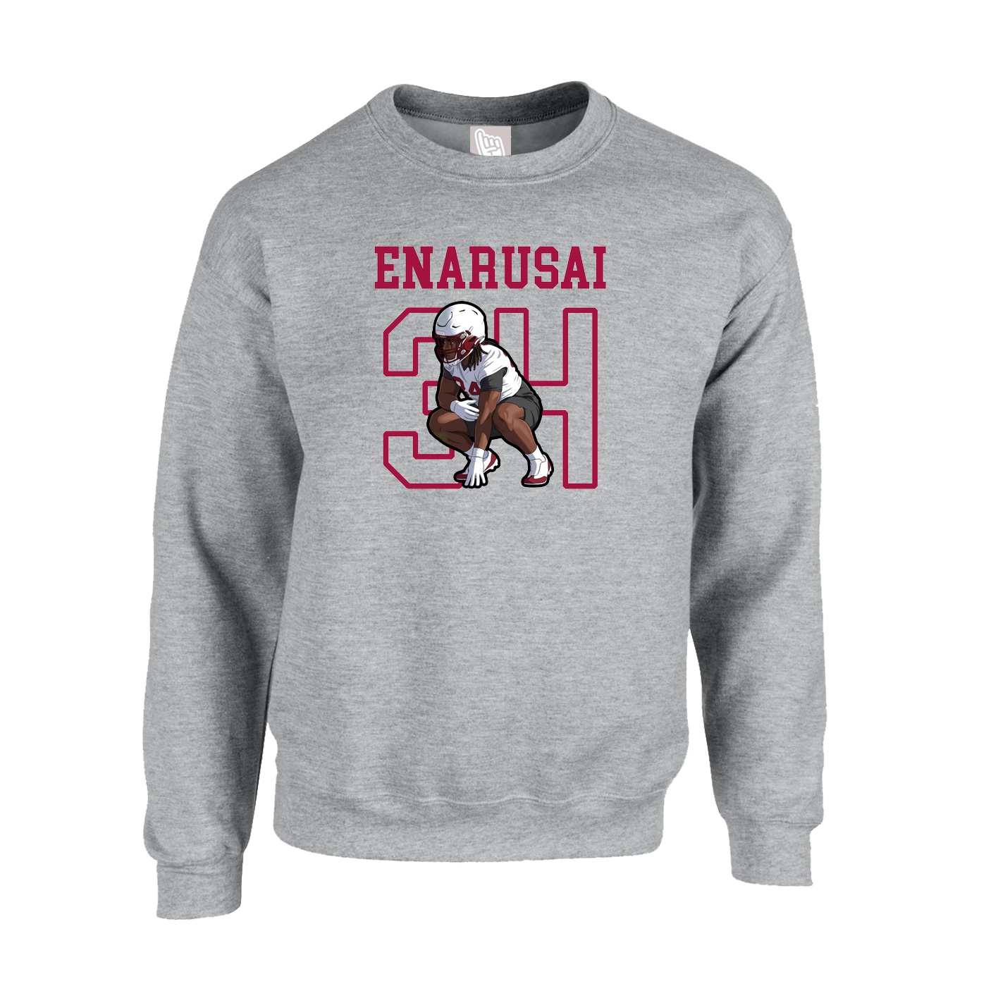 Fleece Crew — Shirsey in Grey
