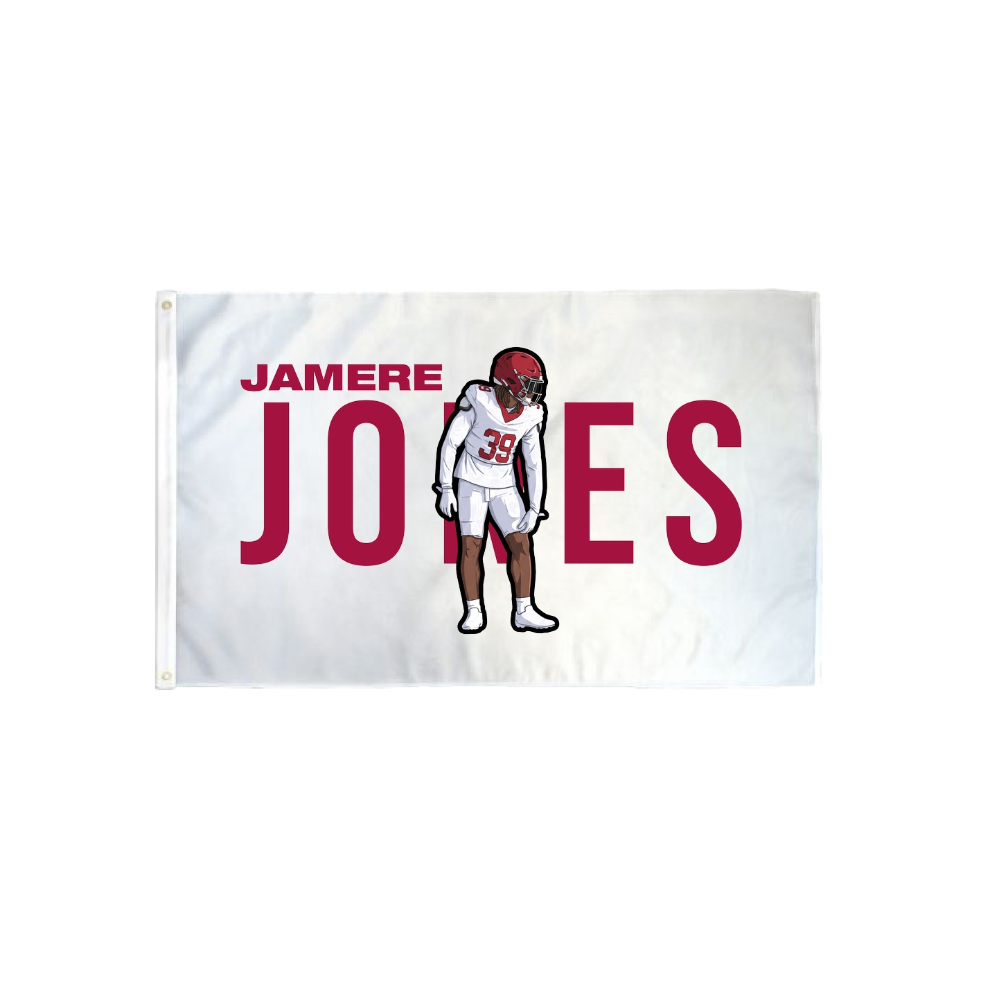 3x5 Flag — Player Name in Classic