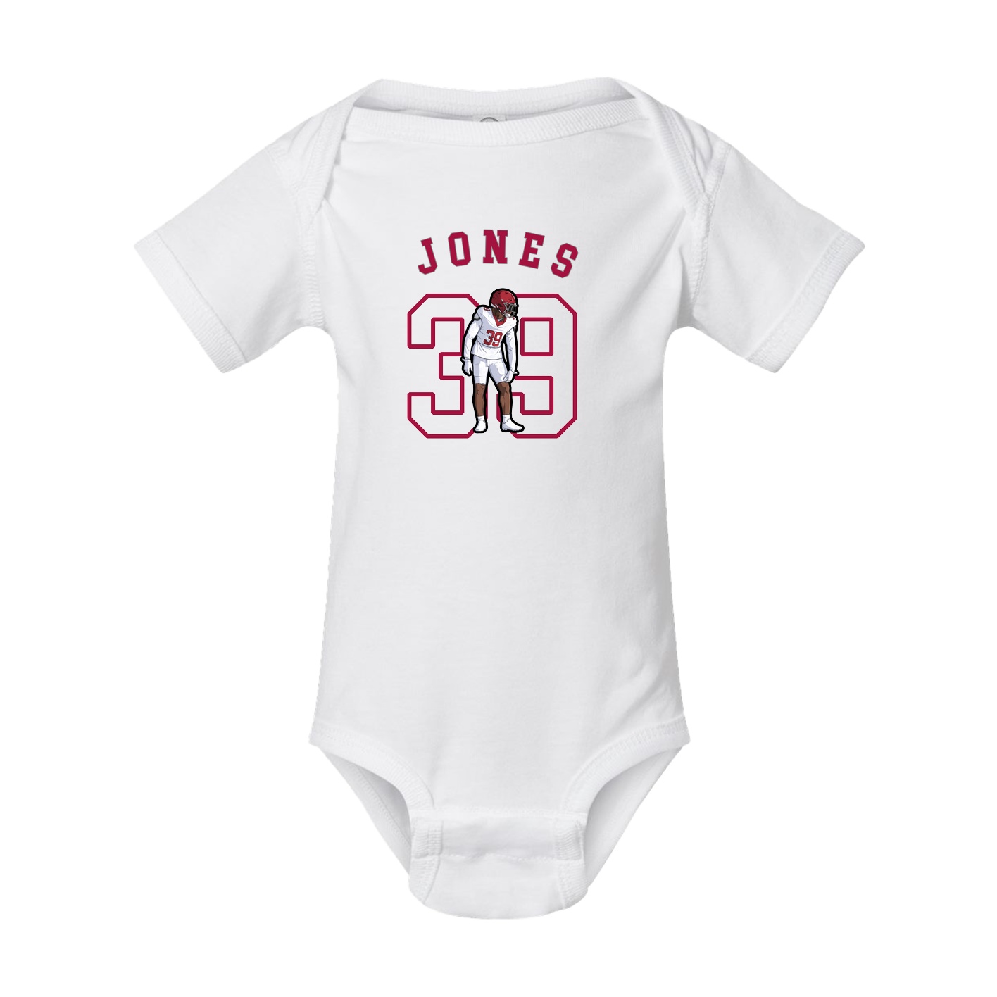 Baby Onesie — Shirsey Arch in White