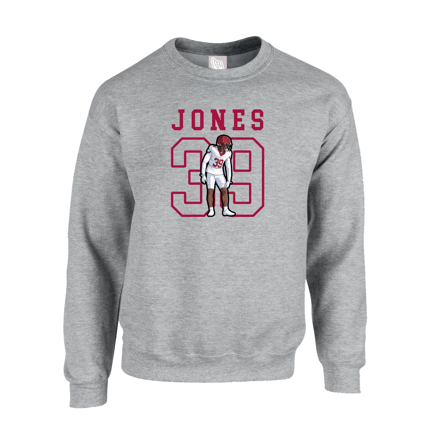 Fleece Crew — Shirsey in Grey