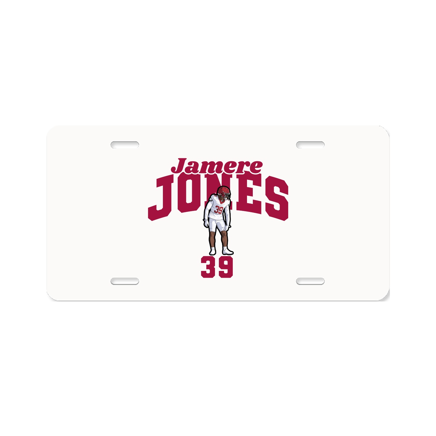 License Plate — Signature Arch in Classic