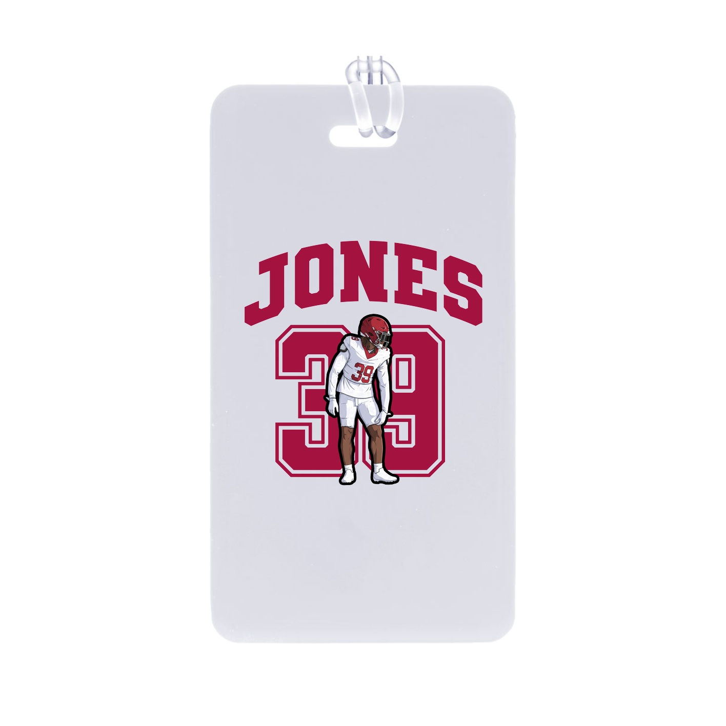 Bag Tag — Number in Classic