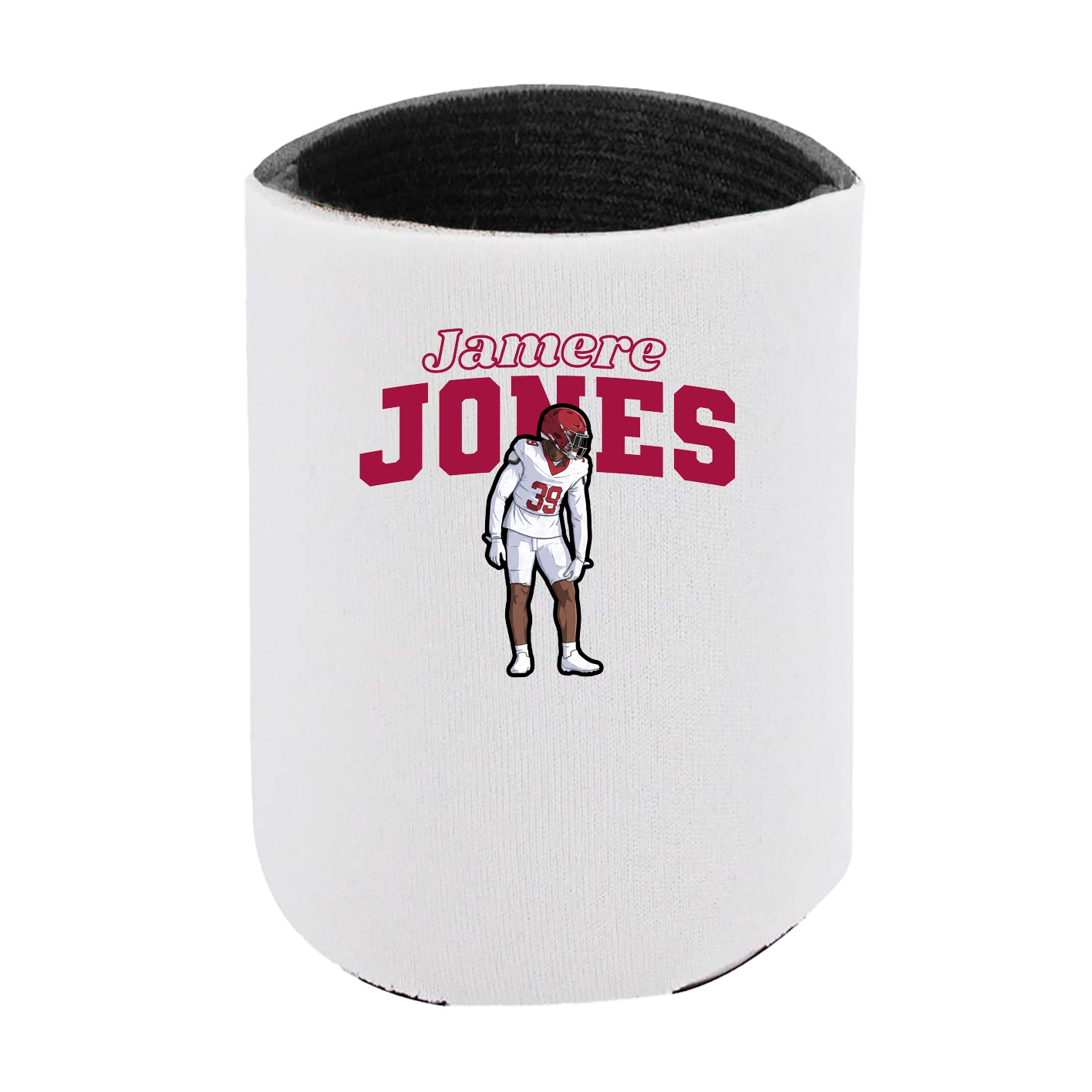 Can Holder — Name Arch in White