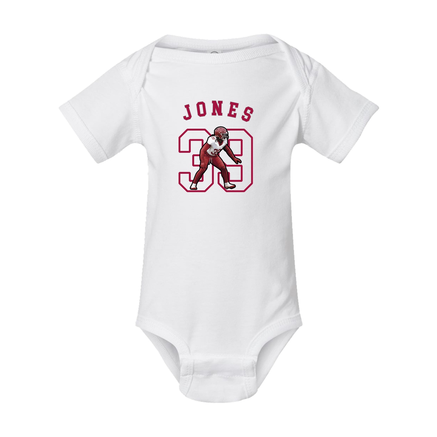 Baby Onesie — Shirsey Arch in White