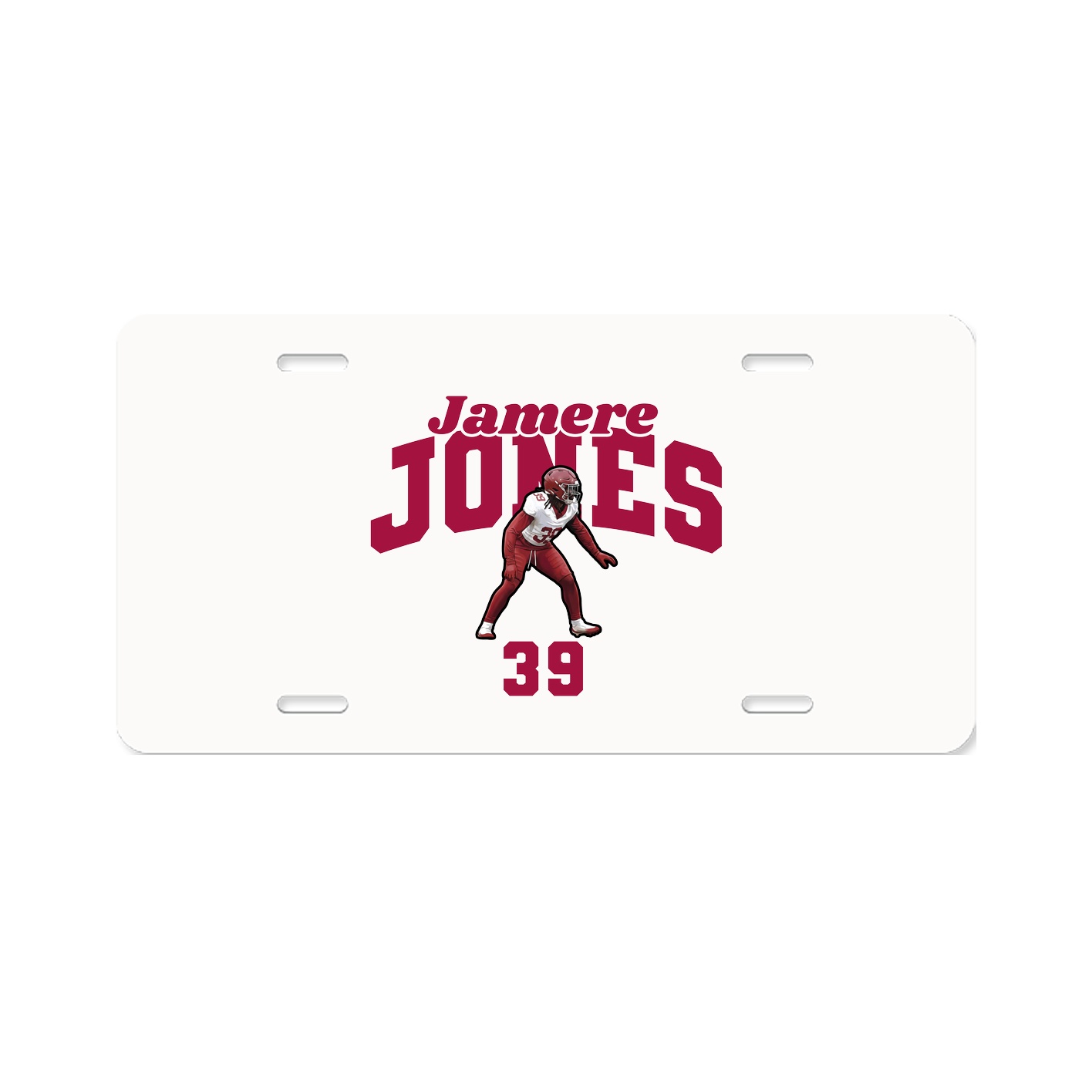 License Plate — Signature Arch in Classic