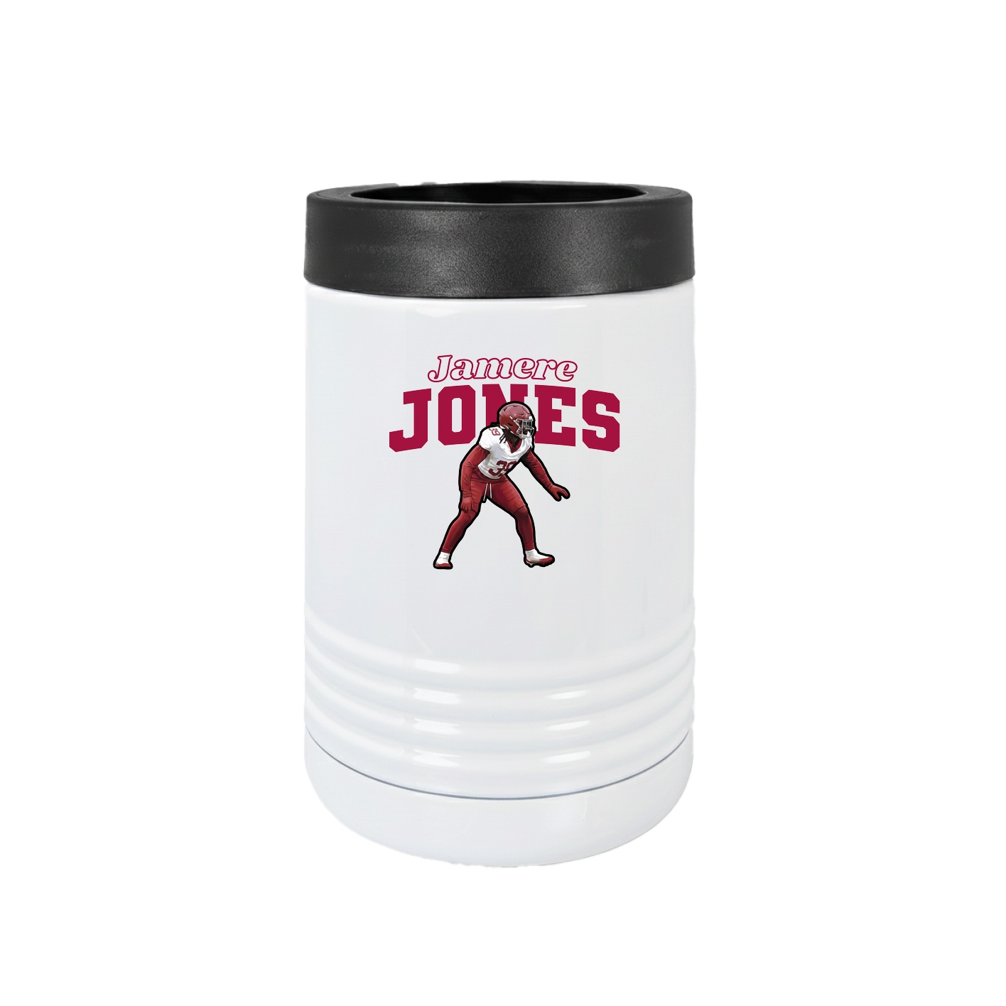 Beverage Holder — Name Arch in White