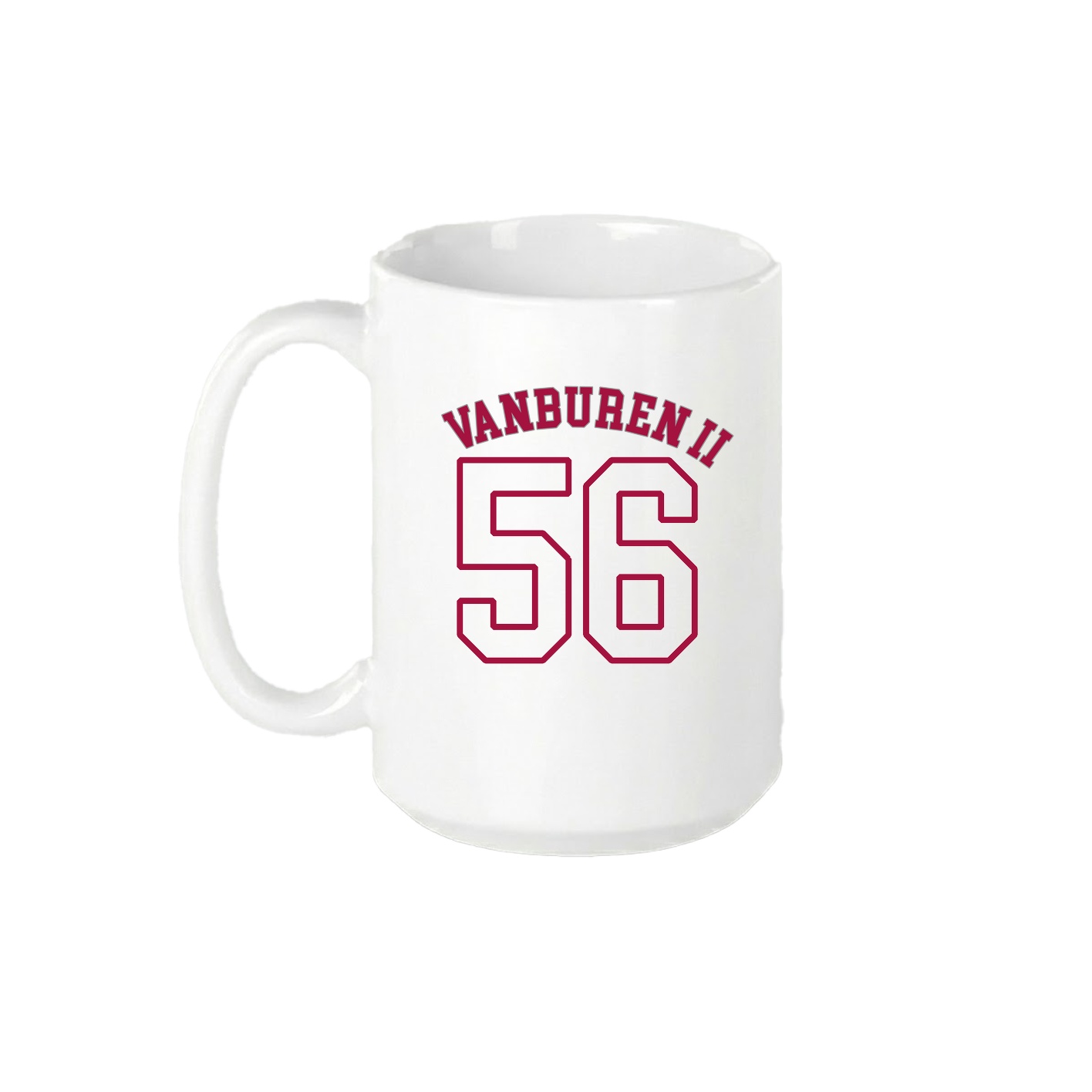 15oz Coffee Mug — Shirsey Arch in White
