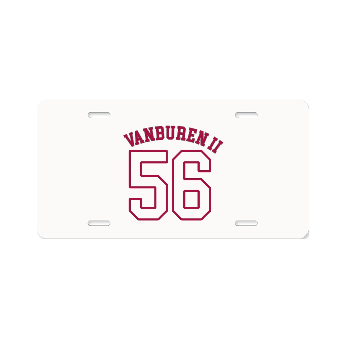 License Plate — Shirsey Arch in Classic