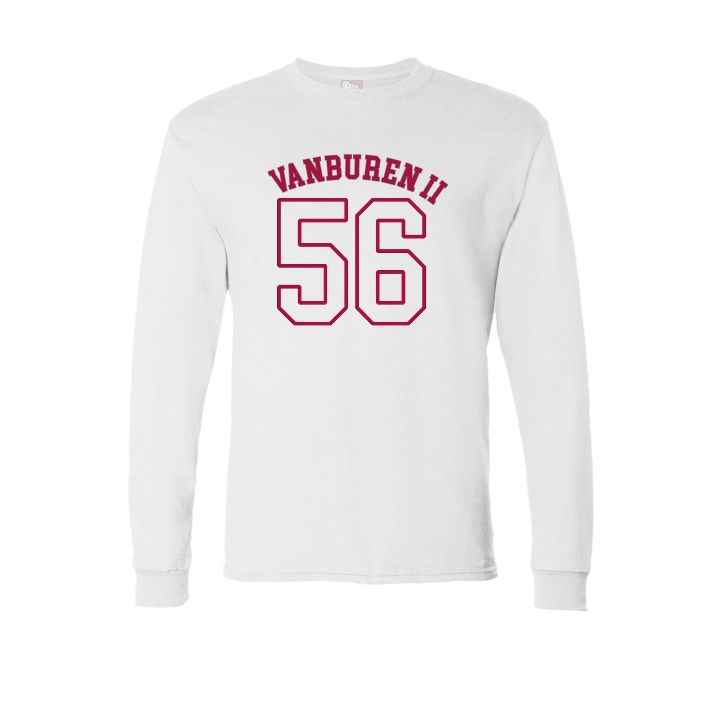 Long Sleeve Tee — Shirsey Arch in White
