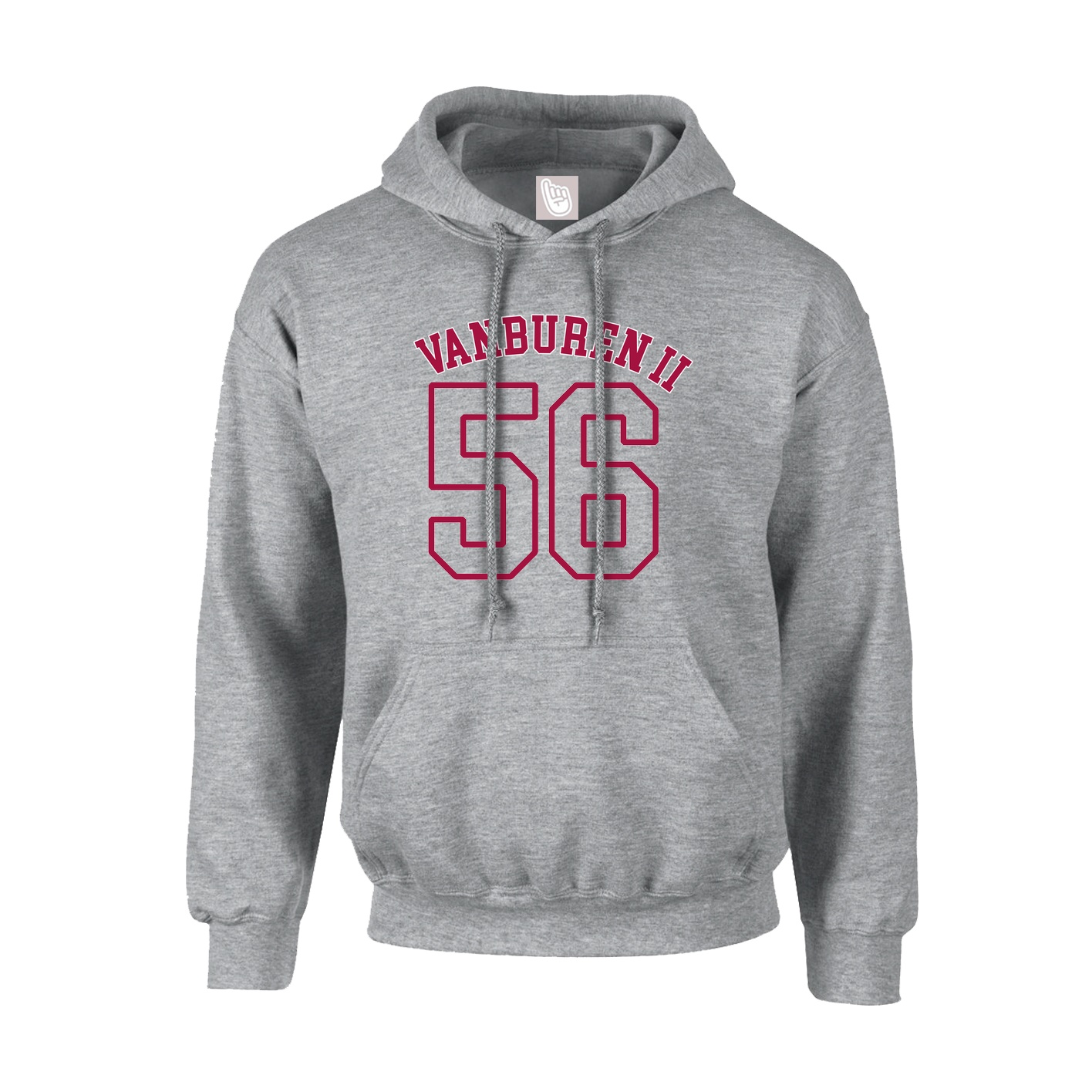 Youth Hoodie — Shirsey Arch in Grey