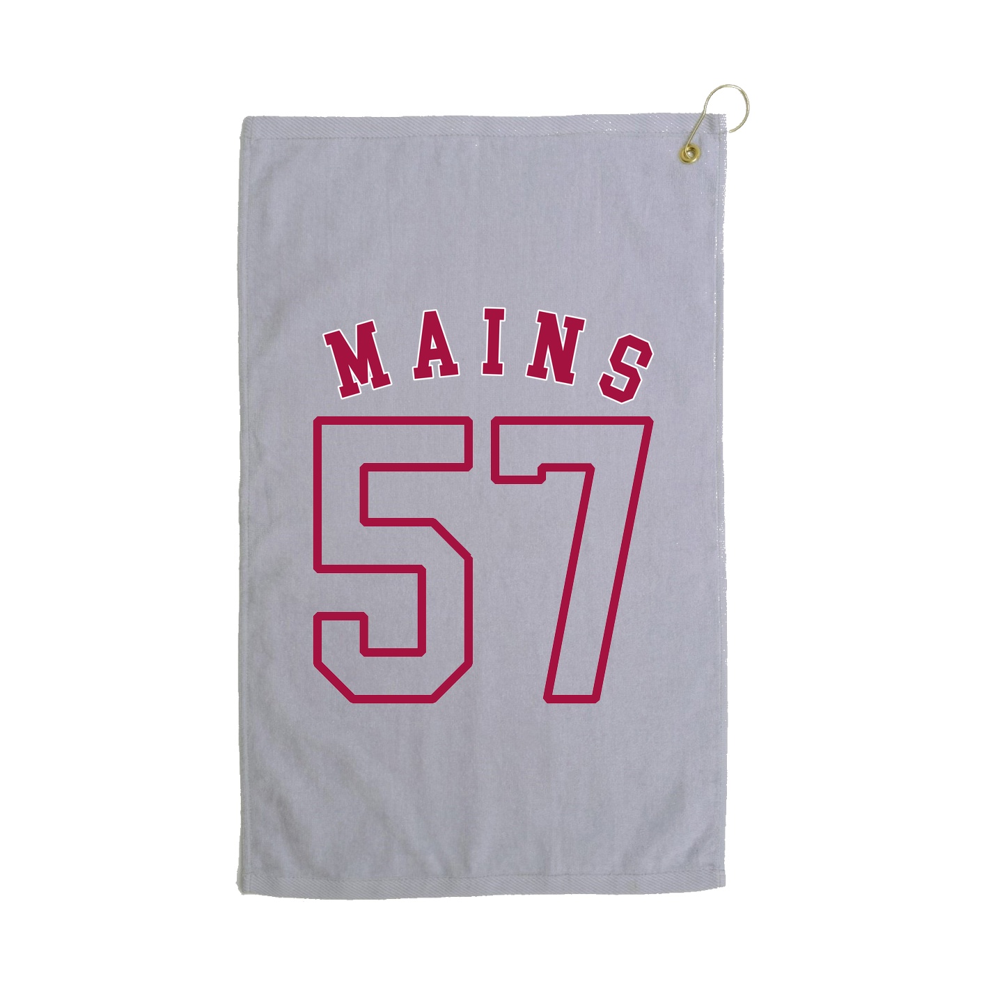 Golf Towel — Shirsey Arch in Grey
