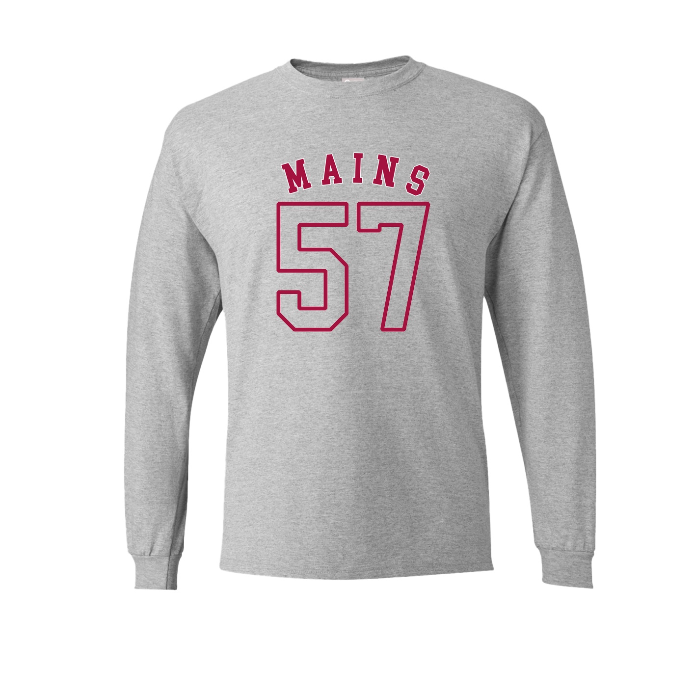 Long Sleeve Tee — Shirsey Arch in Grey