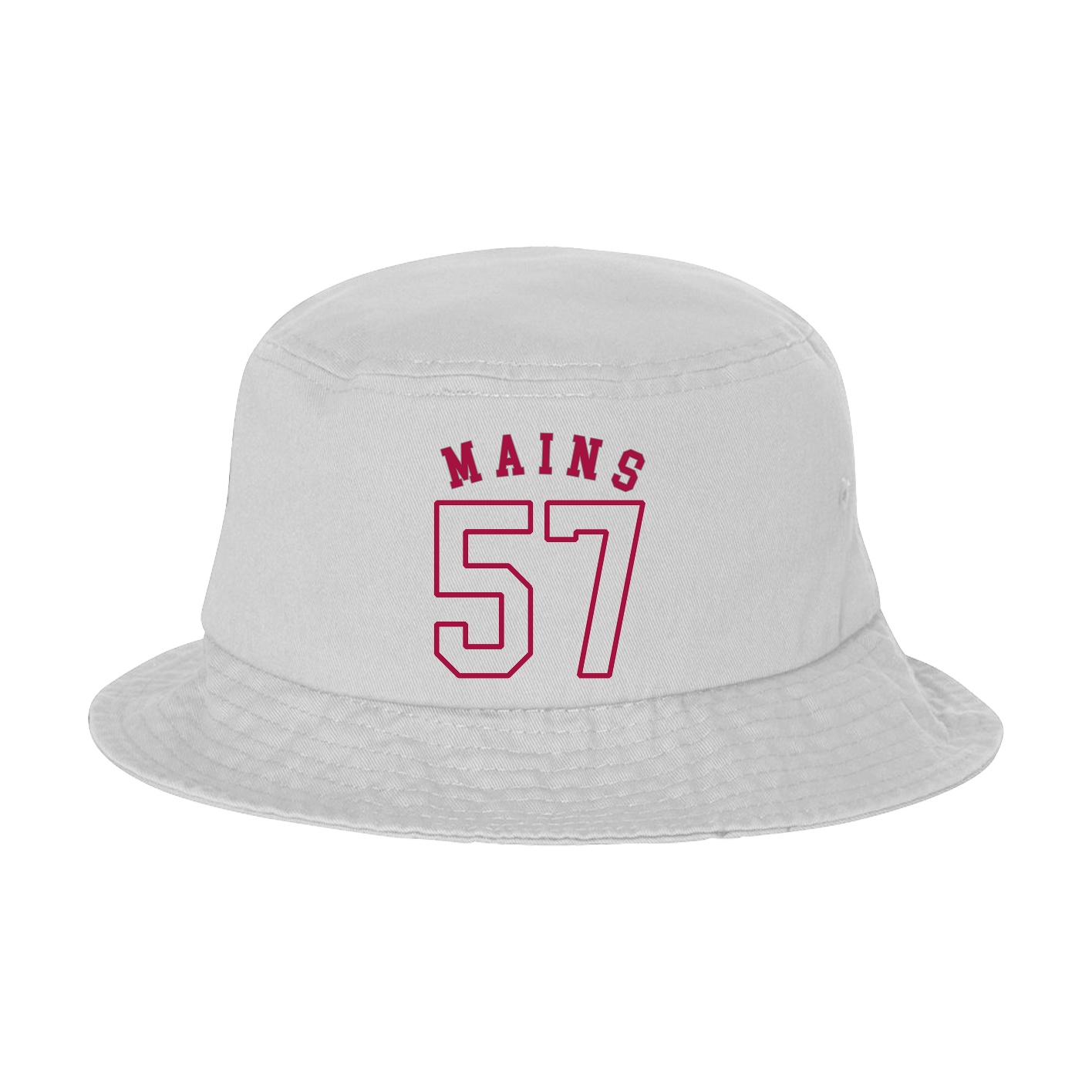 Bucket Cap — Shirsey Arch in White