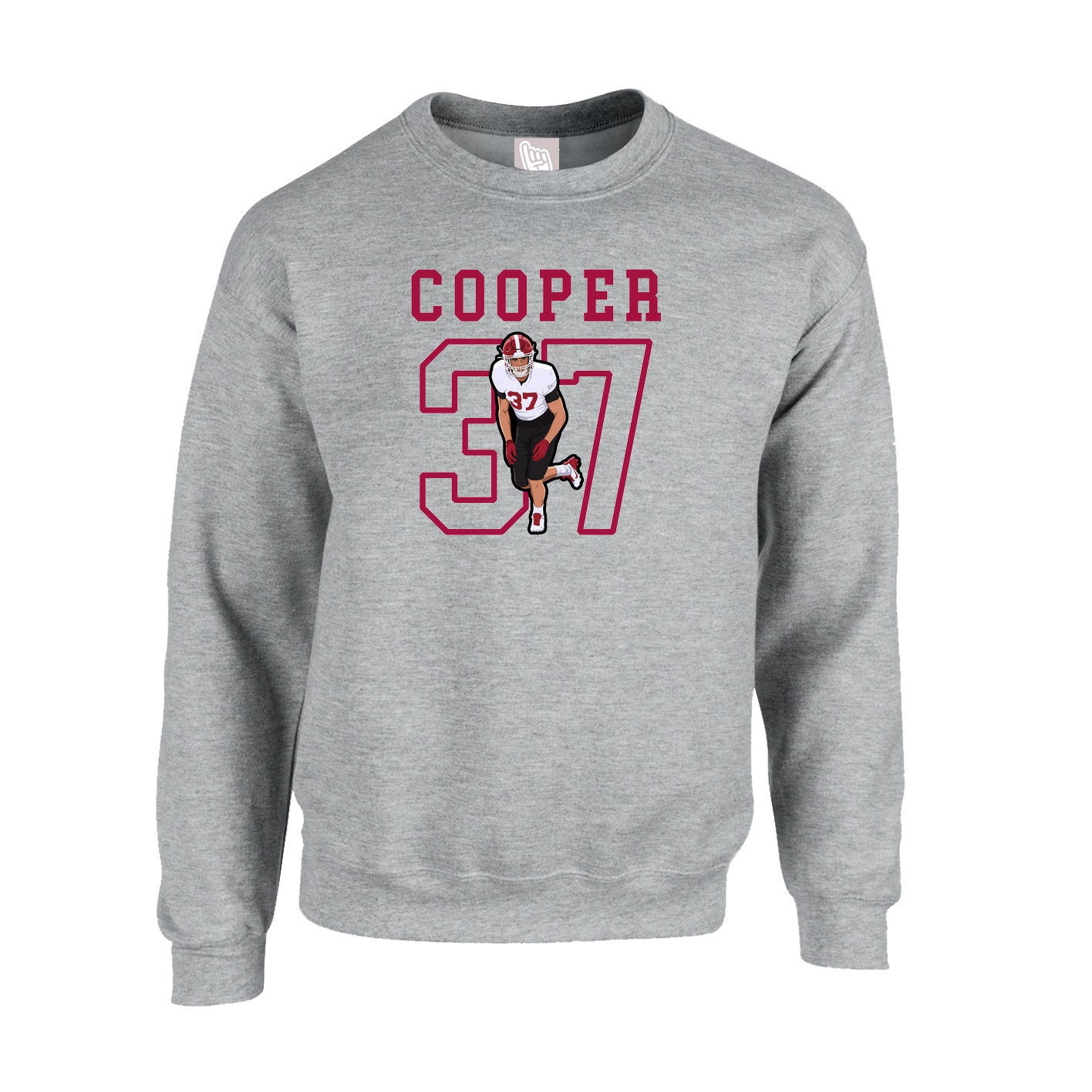 Fleece Crew — Shirsey in Grey