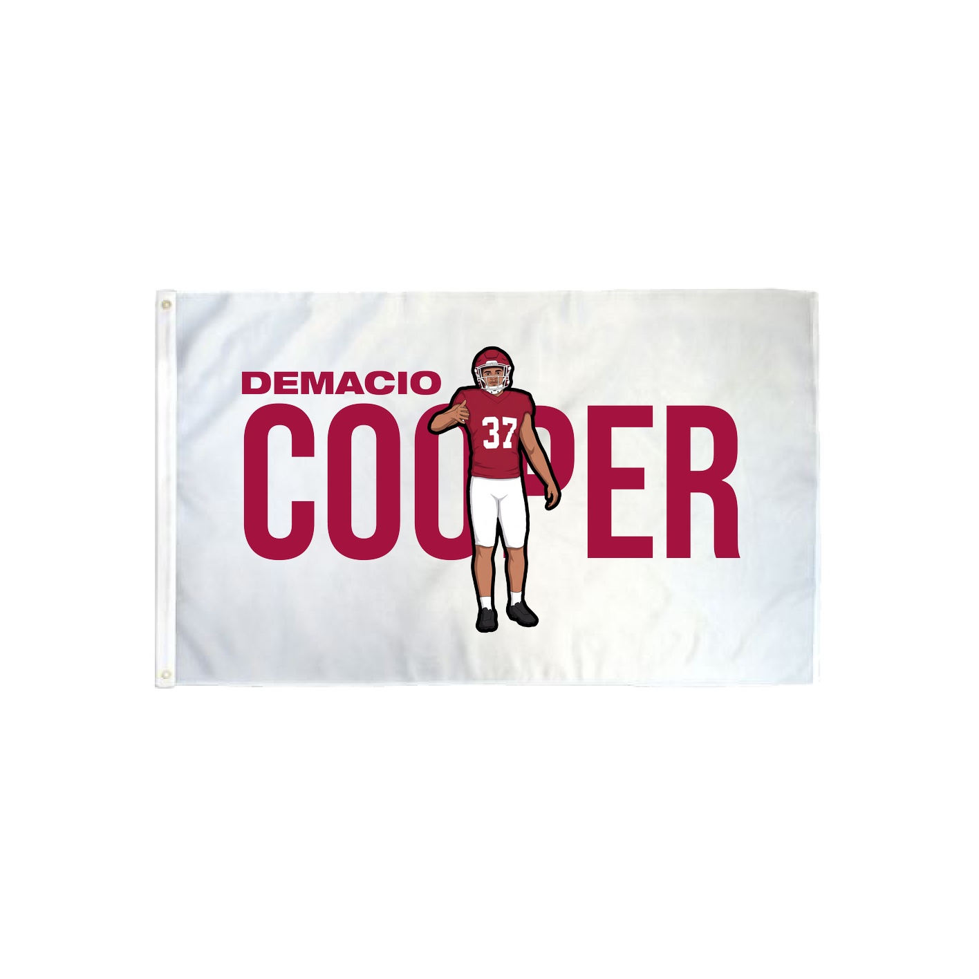 3x5 Flag — Player Name in Classic