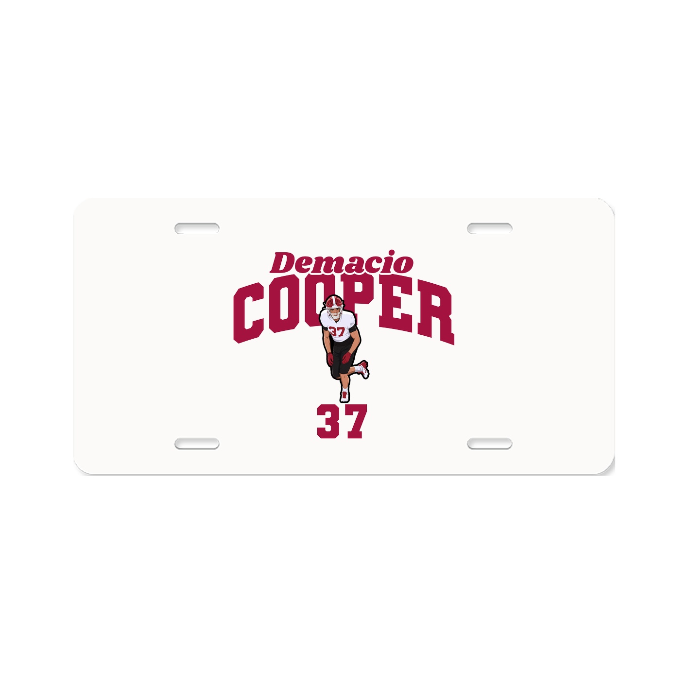 License Plate — Signature Arch in Classic