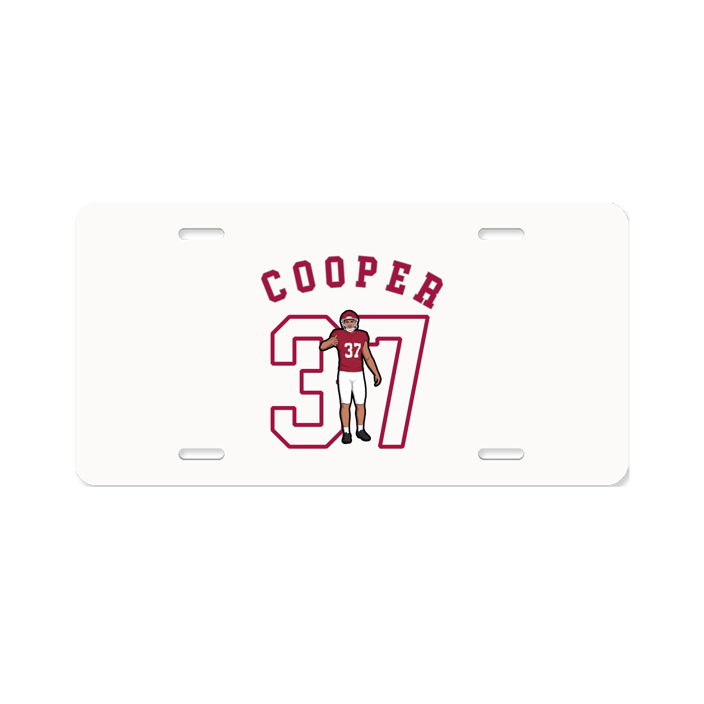 License Plate — Shirsey Arch in Classic