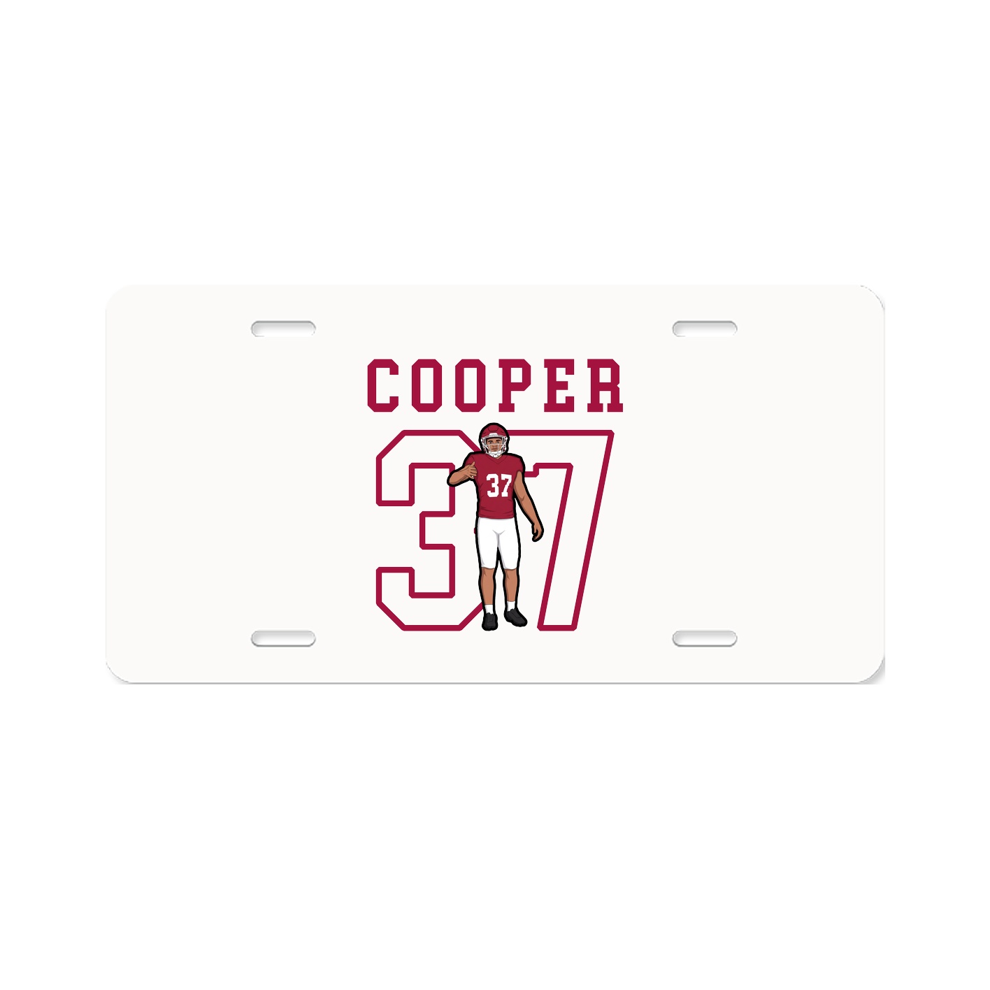 License Plate — Shirsey in Classic