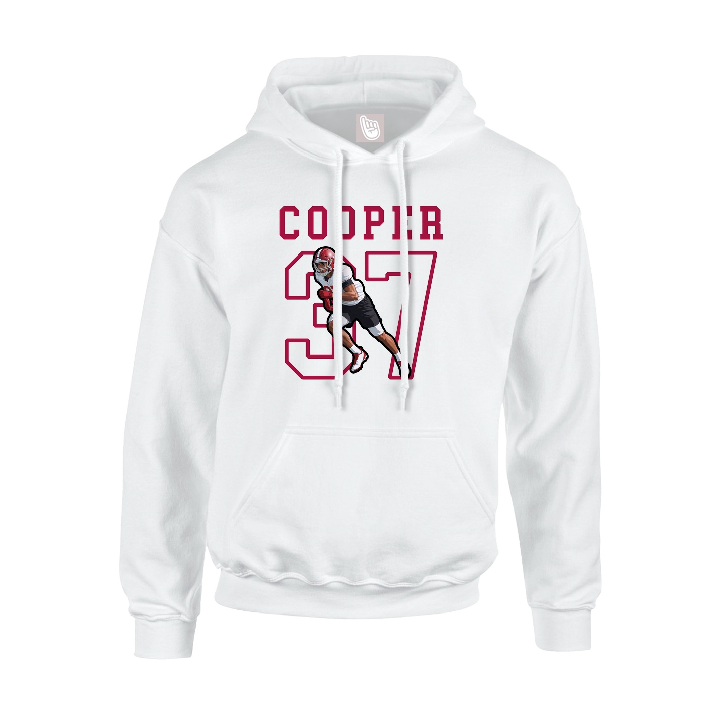 Youth Hoodie — Shirsey in White
