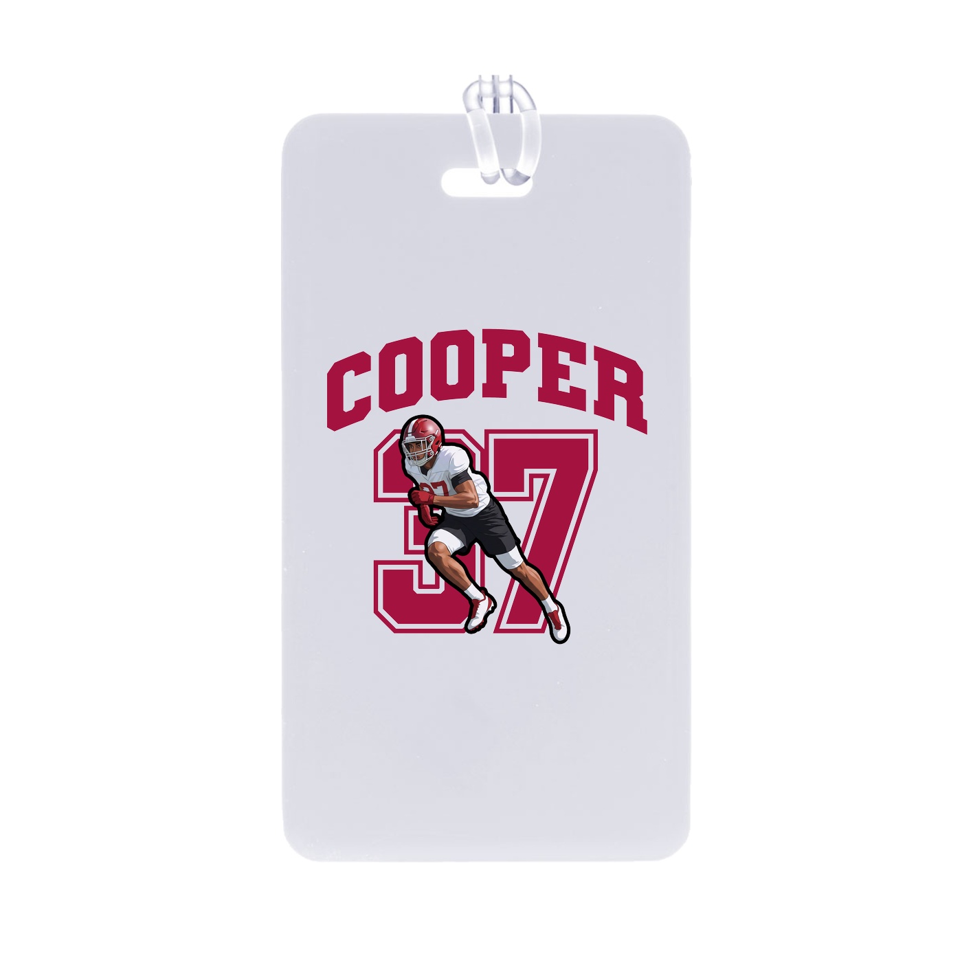 Bag Tag — Number in Classic