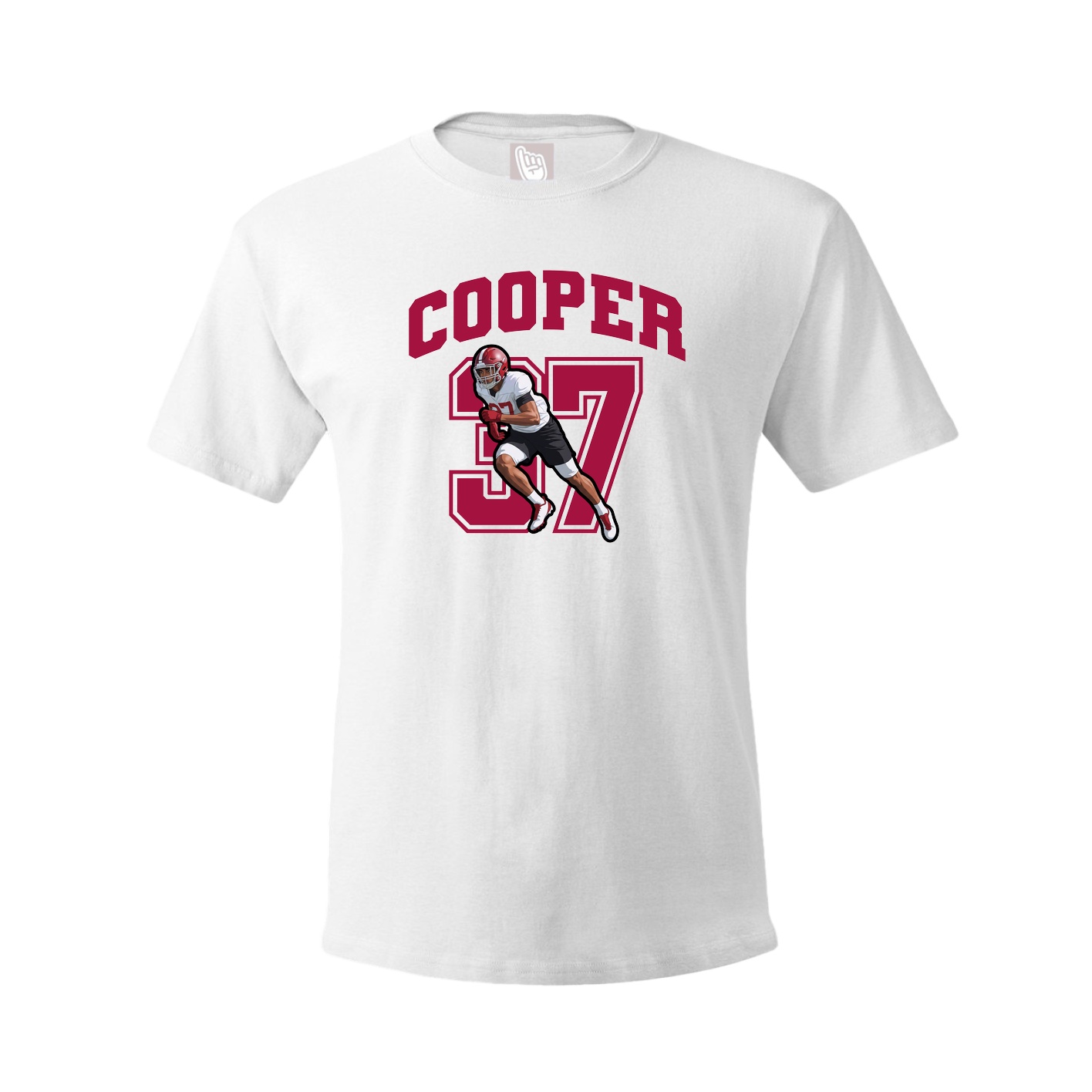 Tee — Number in White