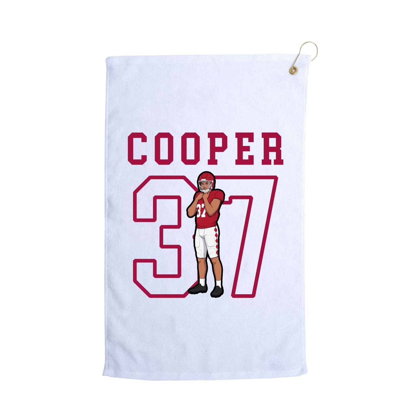 Golf Towel — Shirsey in White