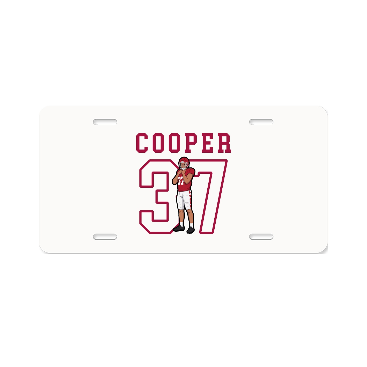License Plate — Shirsey in Classic