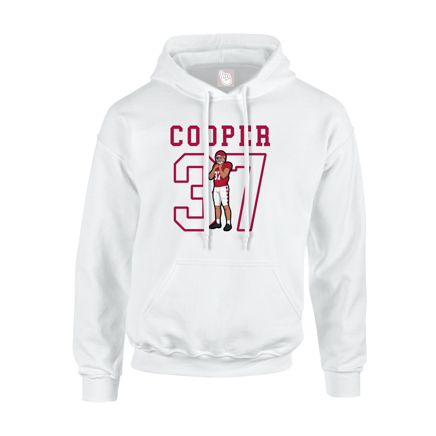 Youth Hoodie — Shirsey in White