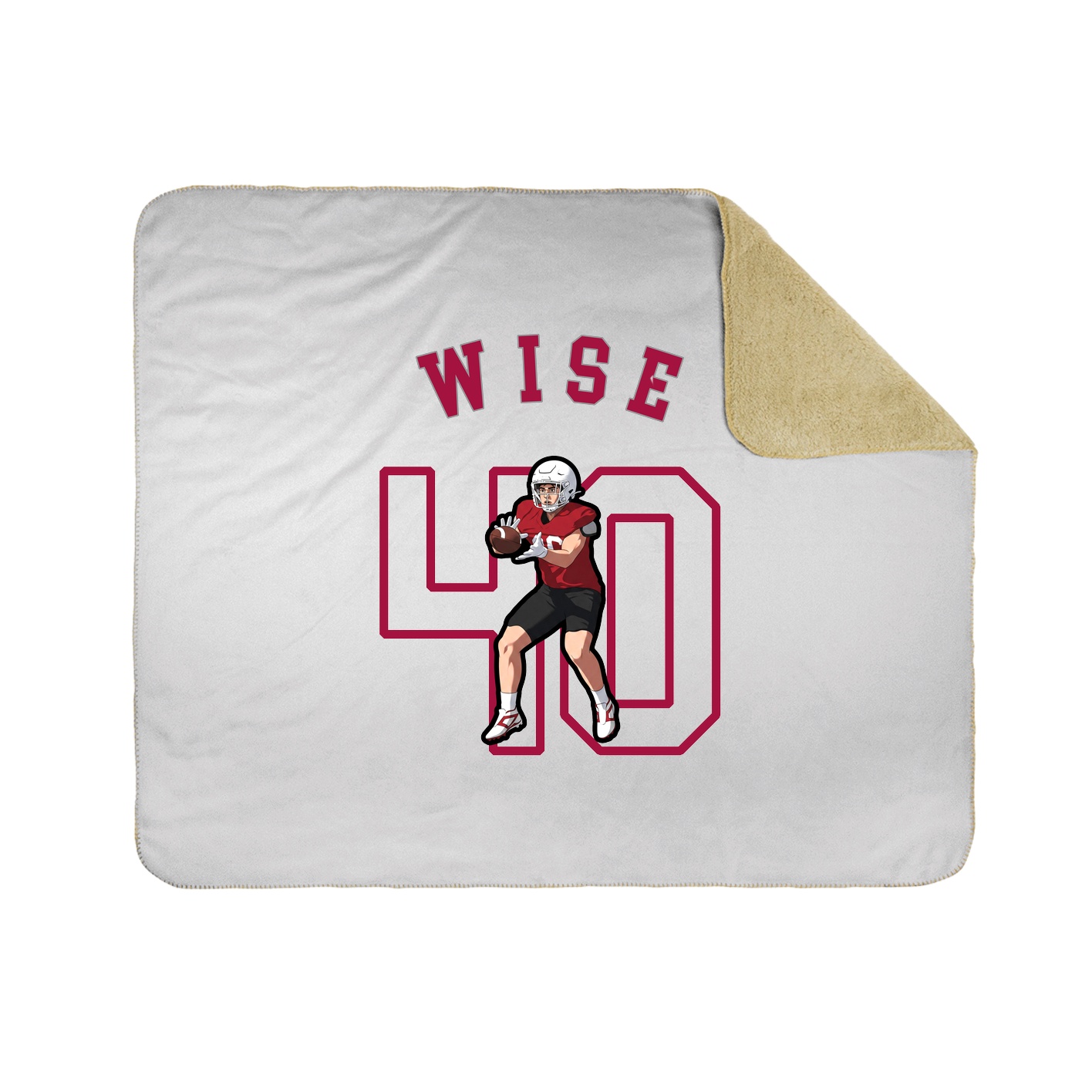 Throw Blanket — Shirsey Arch in White
