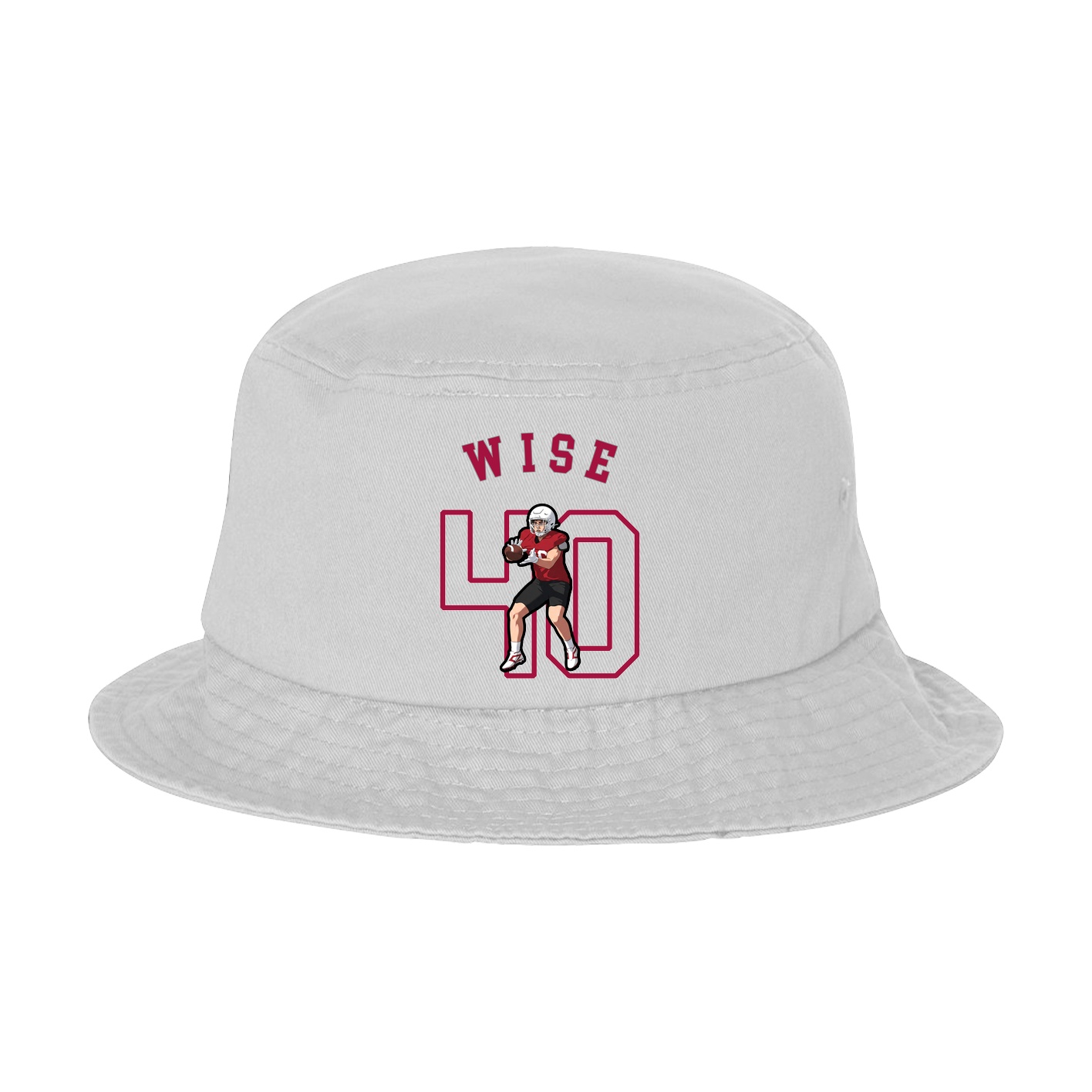 Bucket Cap — Shirsey Arch in White