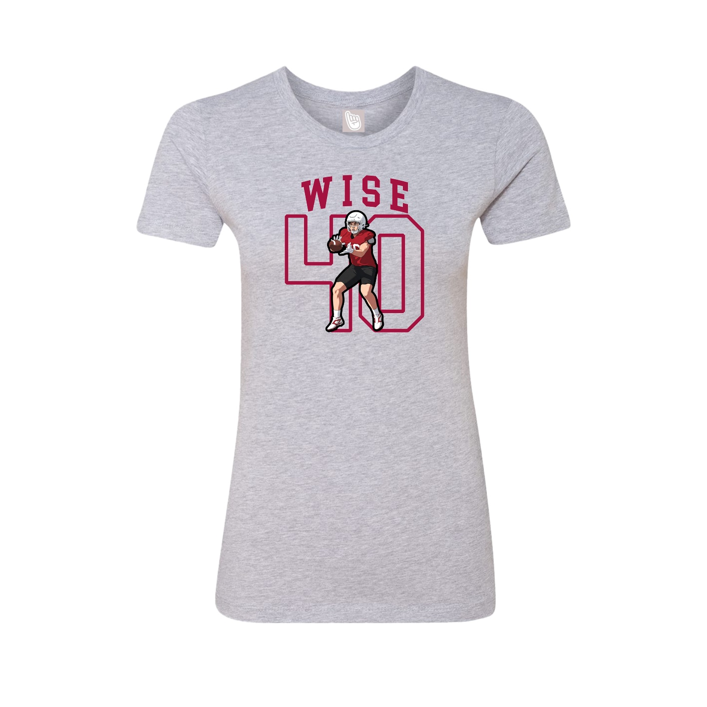 Fitted Women's Tee — Shirsey in Grey