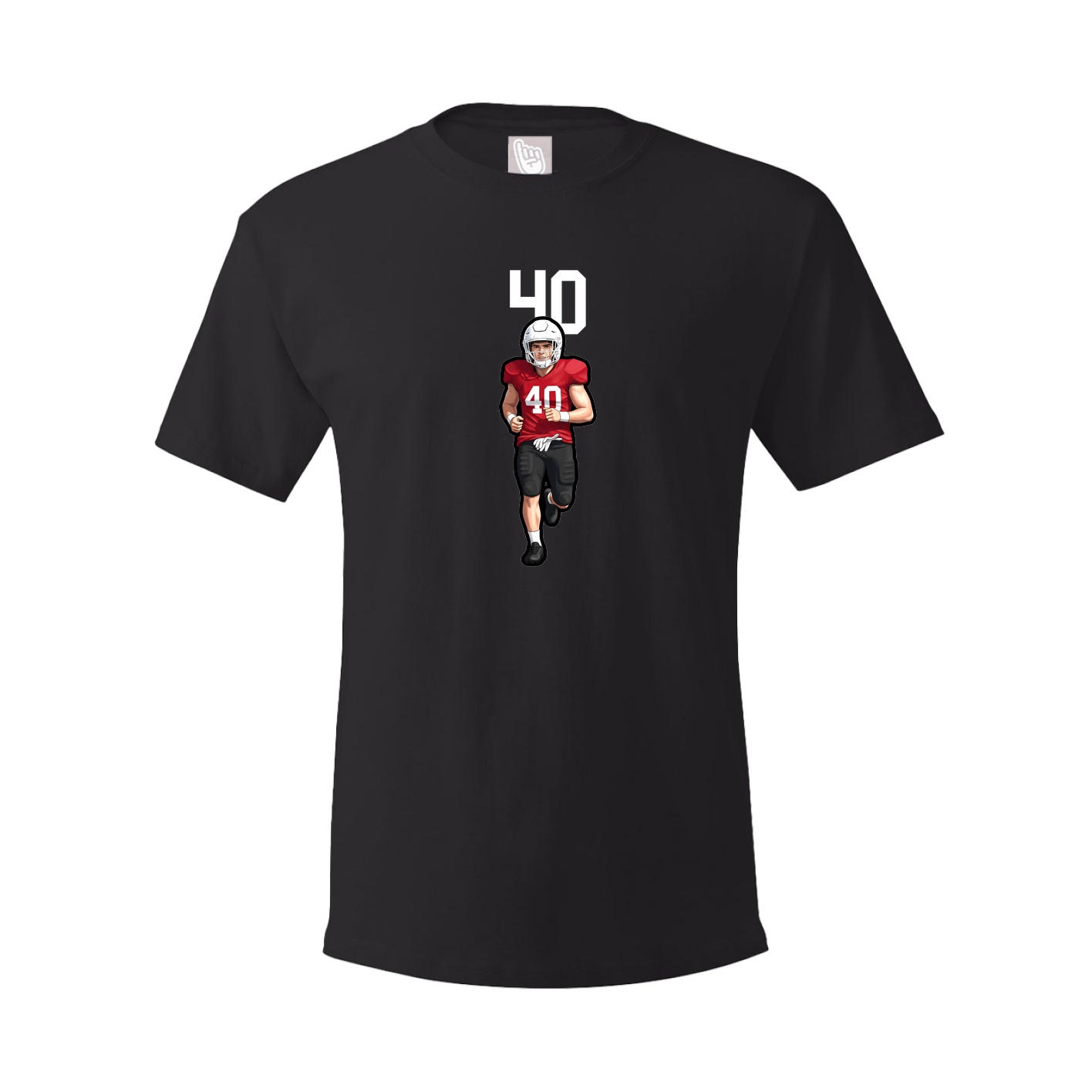Tee — Number Top in Black