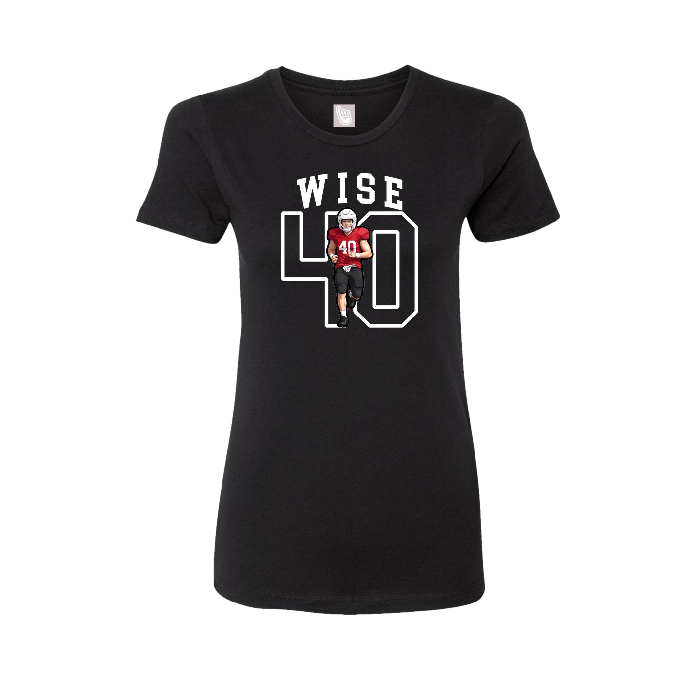Fitted Women's Tee — Shirsey in Black