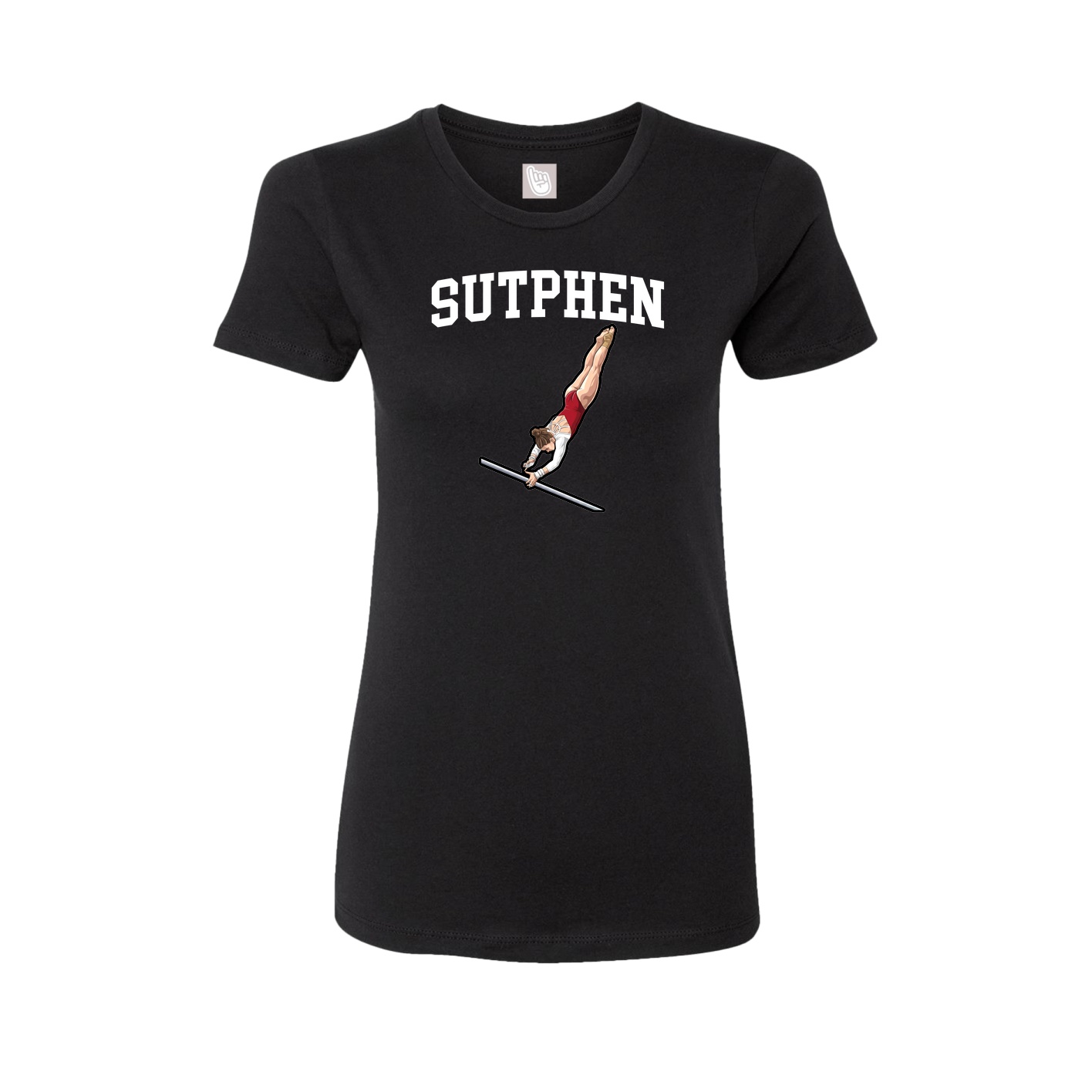 Fitted Women's Tee — Shirsey in Black
