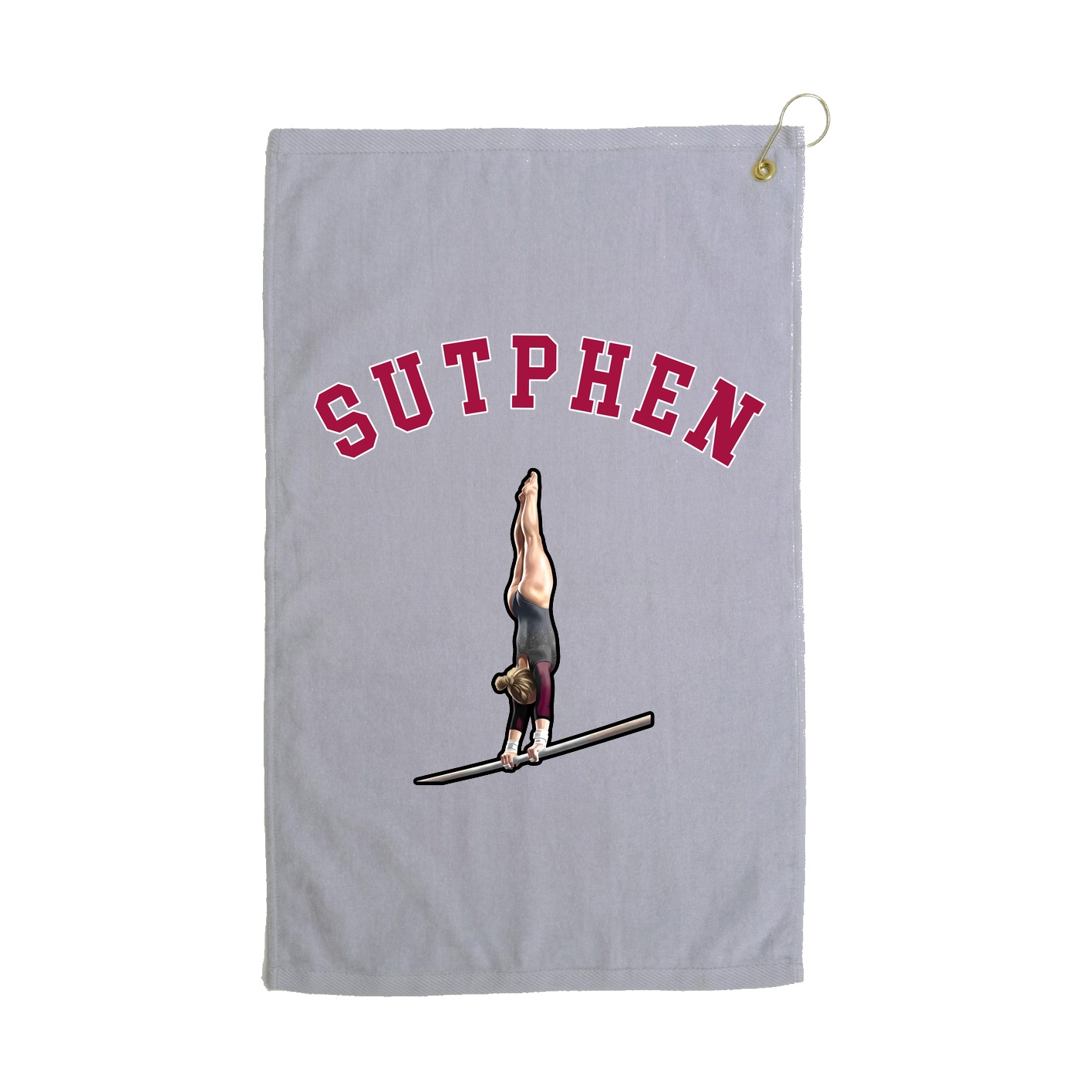 Golf Towel — Shirsey Arch in Grey