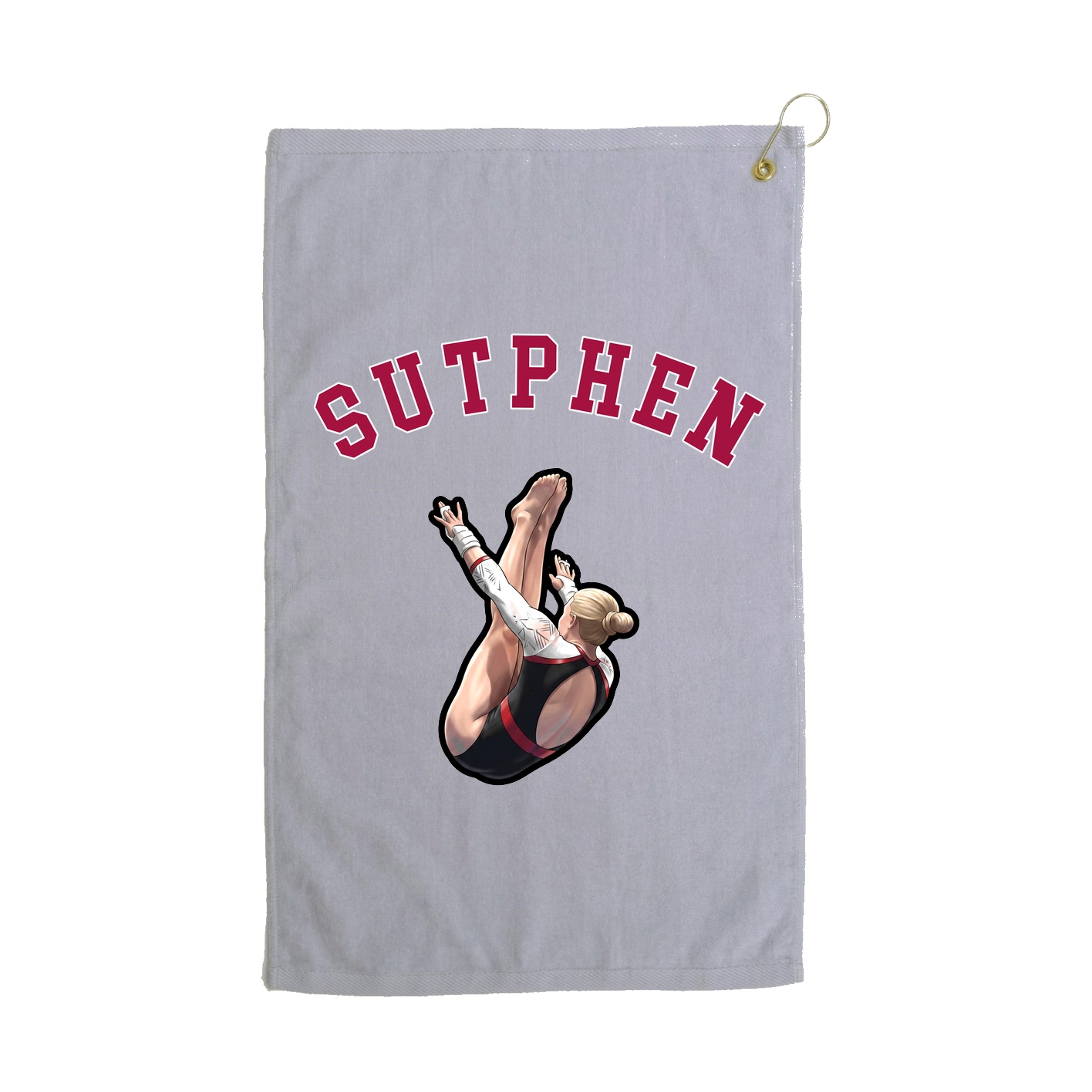 Golf Towel — Shirsey Arch in Grey