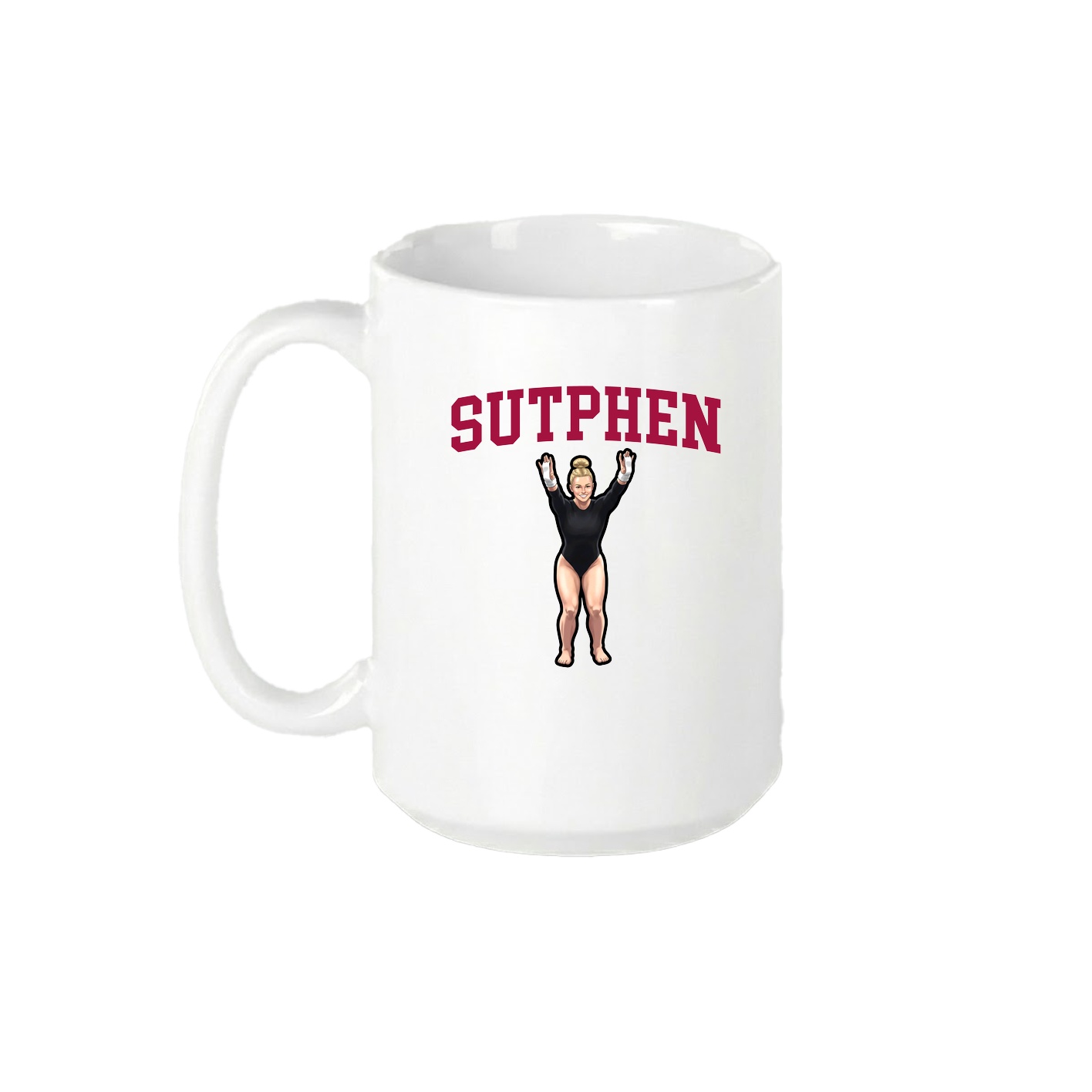 15oz Coffee Mug — Shirsey in White