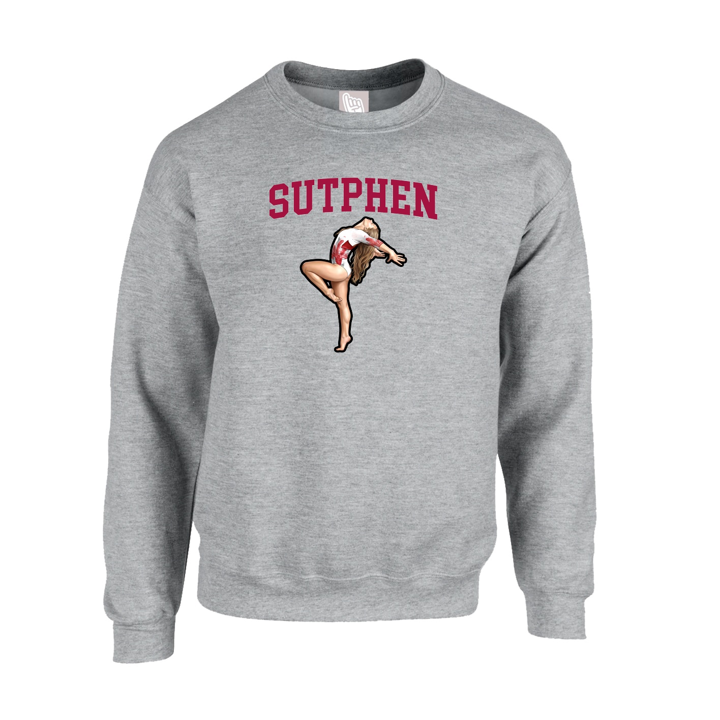 Fleece Crew — Shirsey in Grey