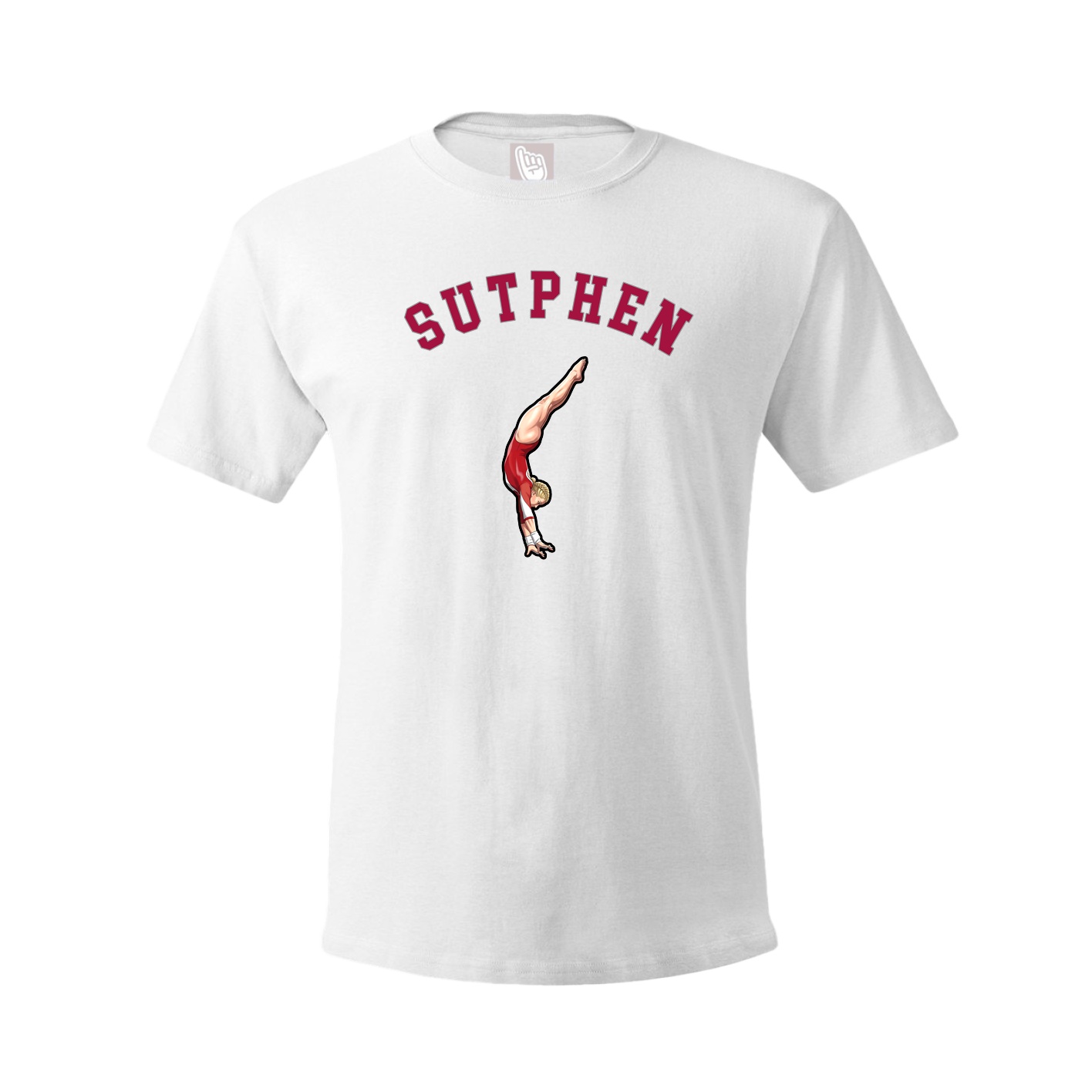 Youth Tee — Shirsey Arch in White