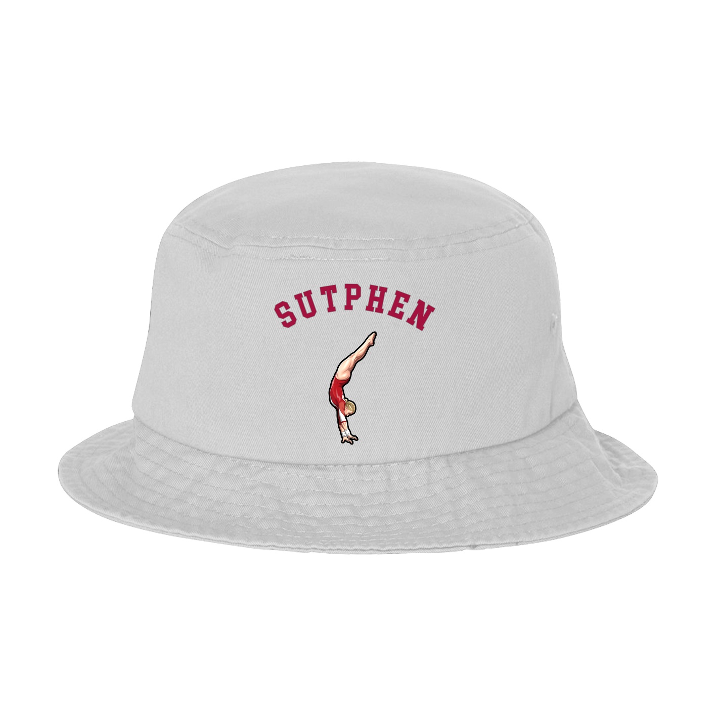 Bucket Cap — Shirsey Arch in White