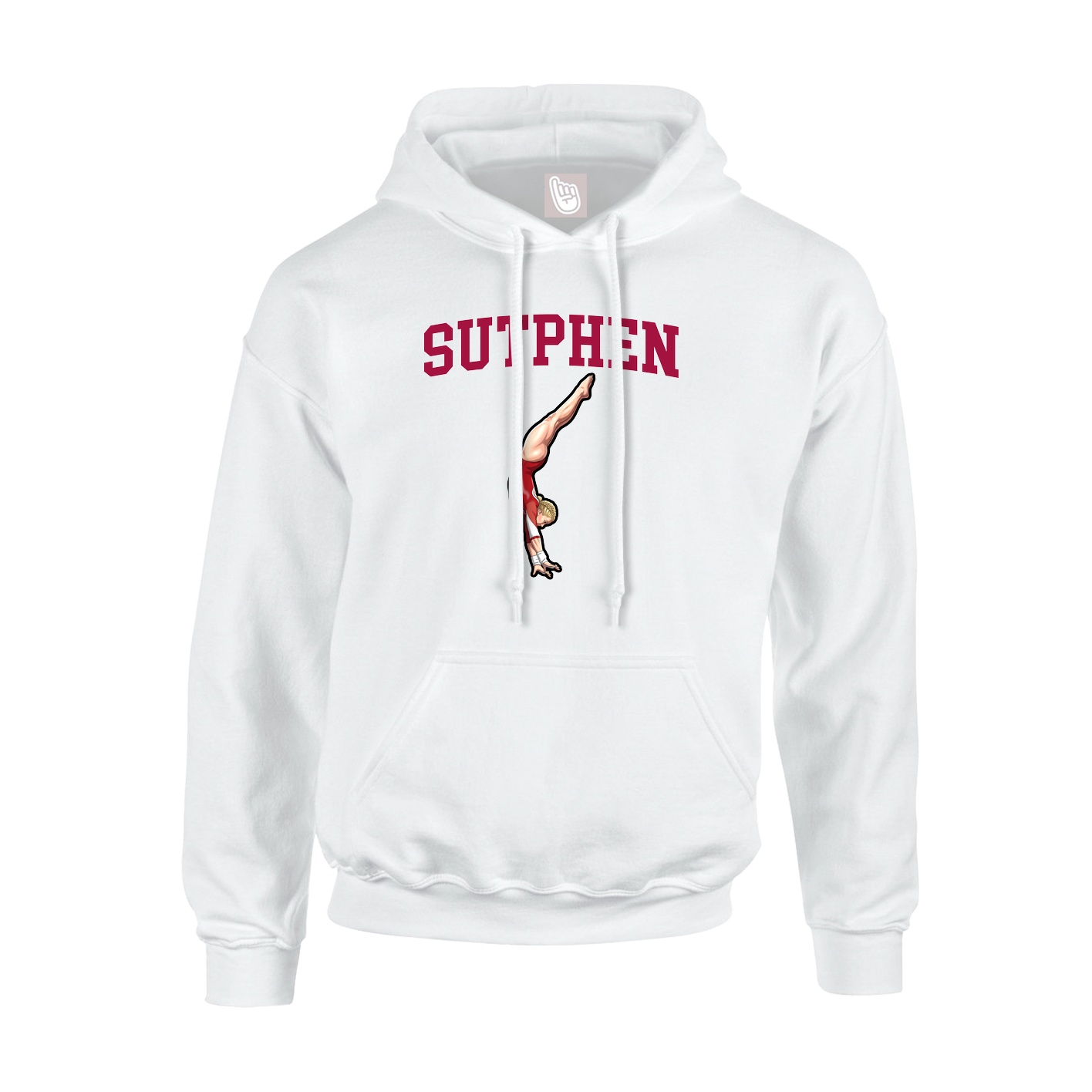 Youth Hoodie — Shirsey in White