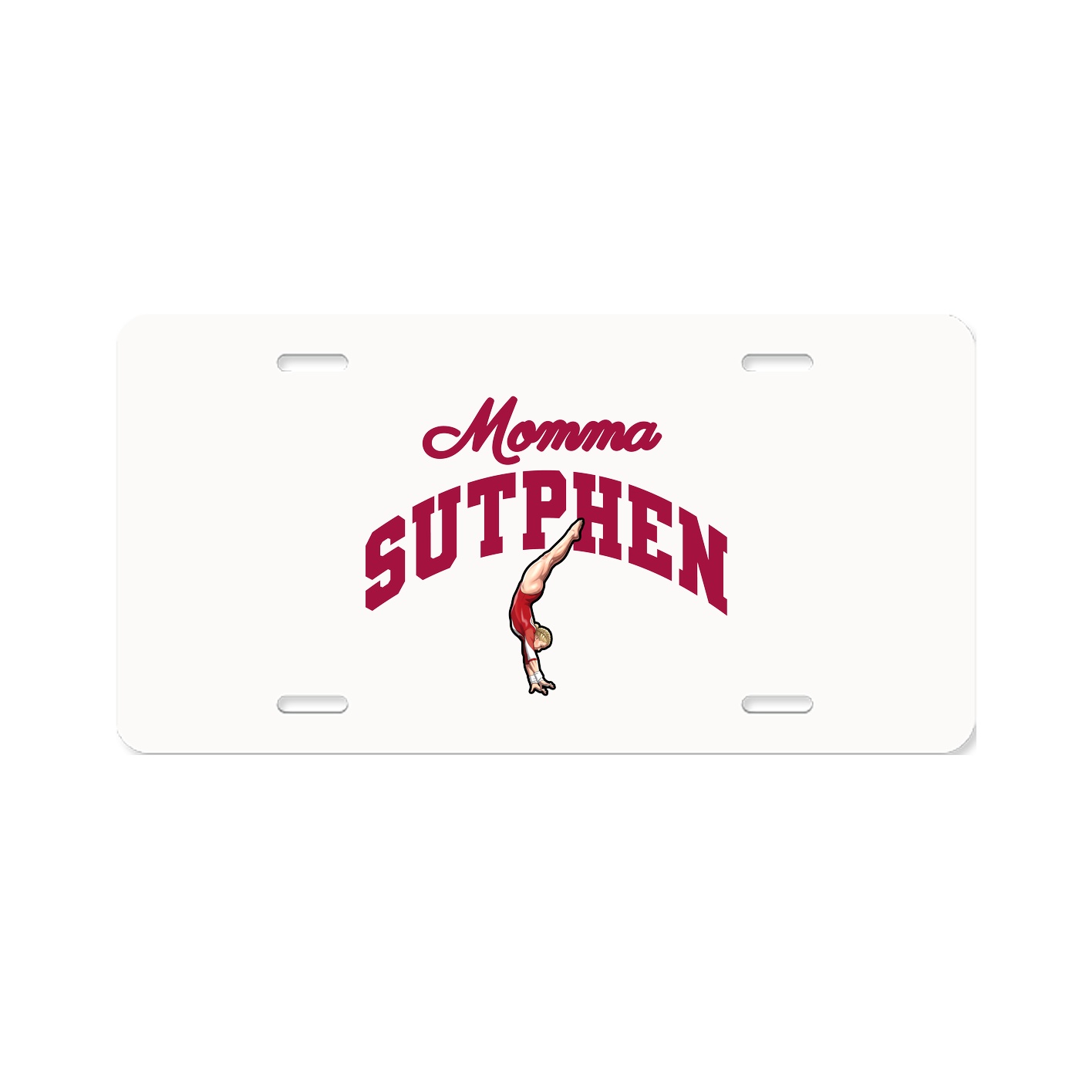 License Plate — Mothers Day Arch in Classic