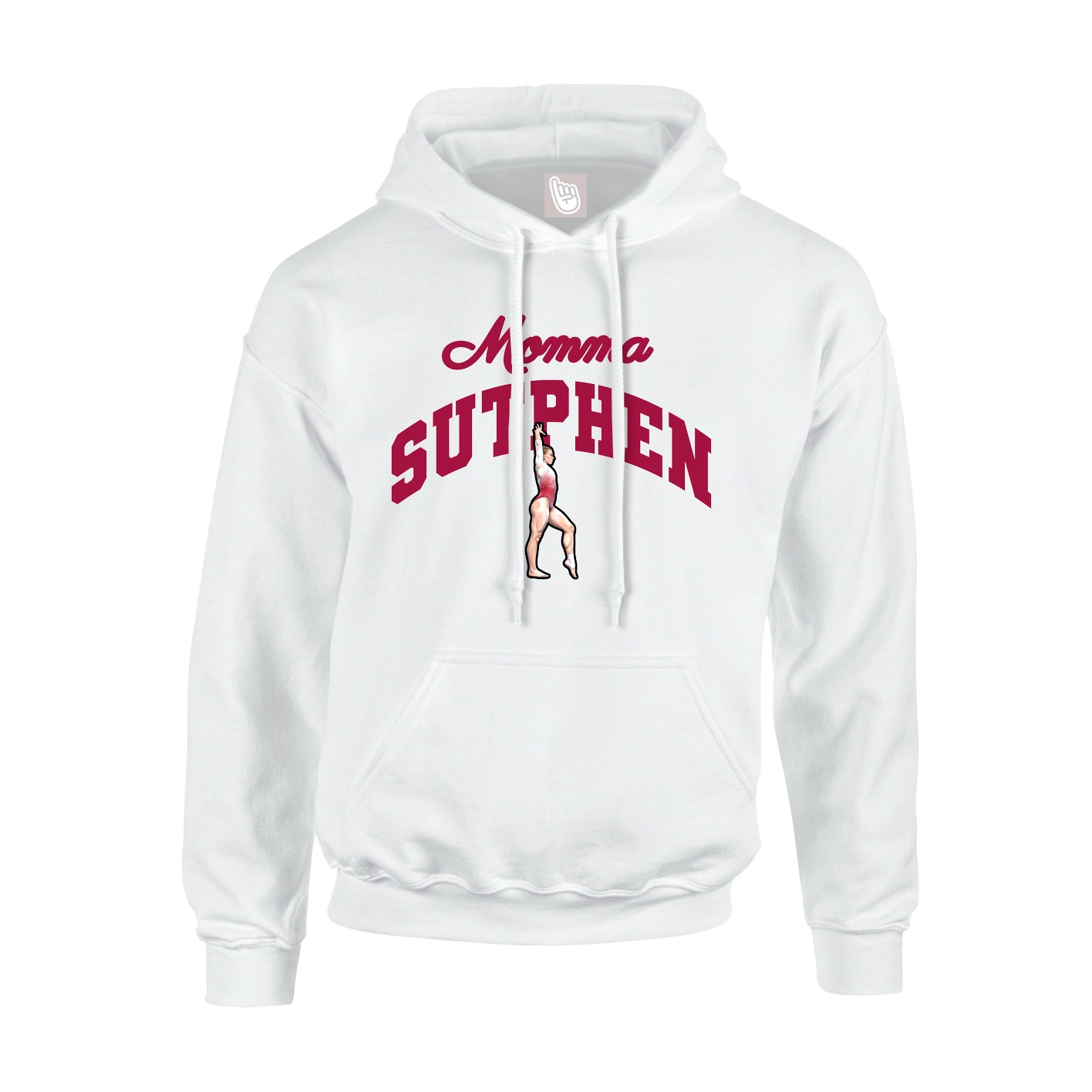 Hoodie — Mothers Day Arch in White